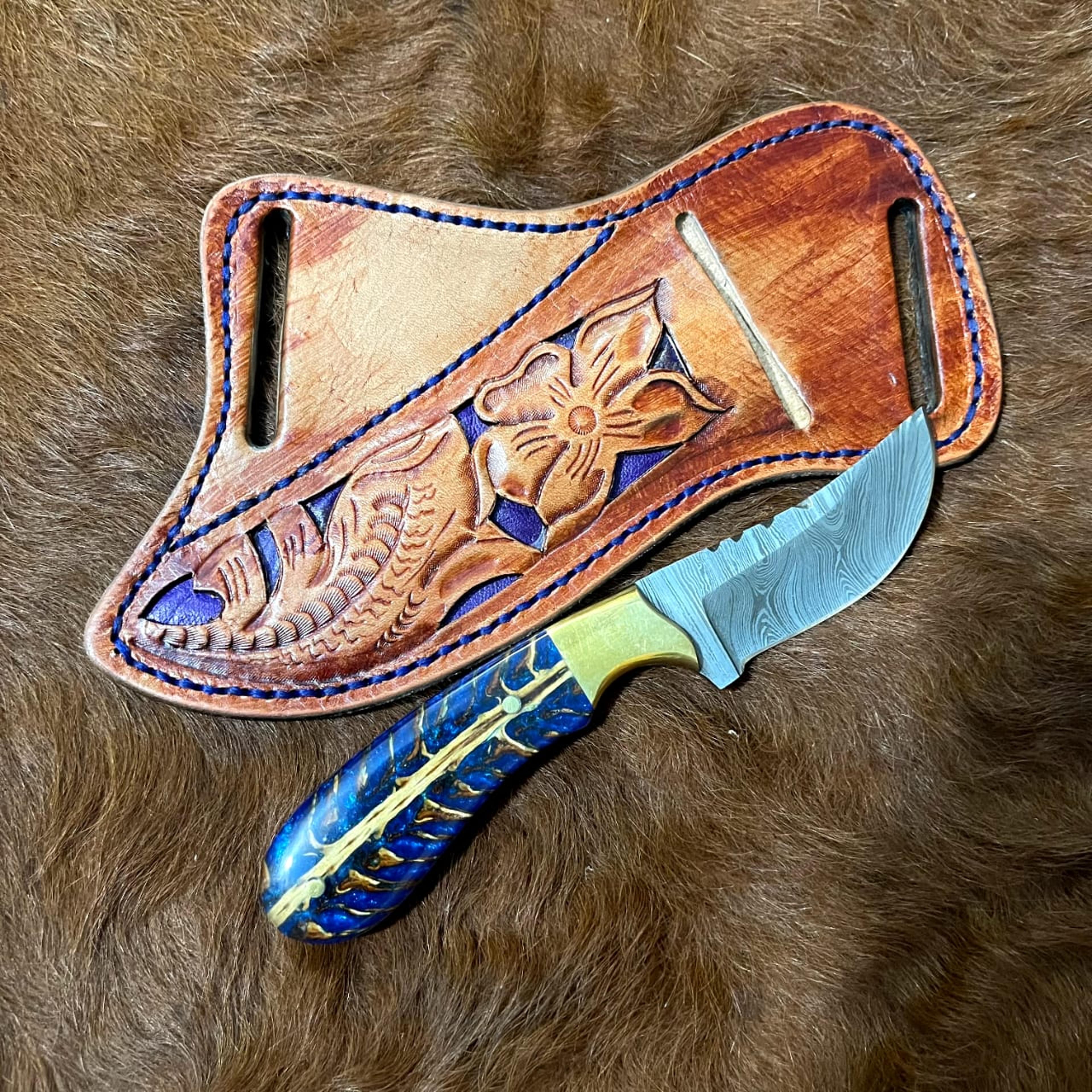 carbon steel knife, hunting knife with sheath, fixed blade camping knife, bowie knife, handmade knives, gifts for men