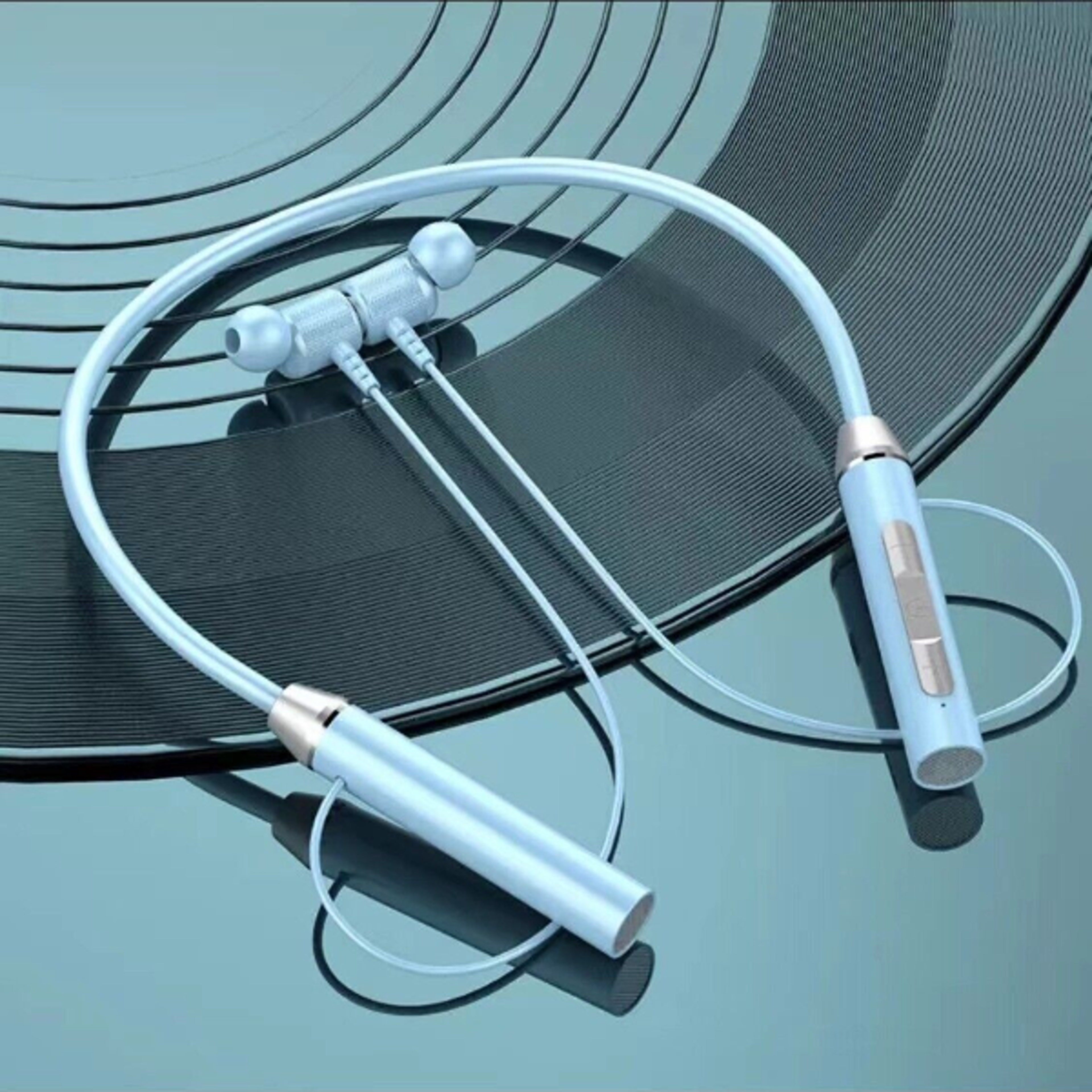 wireless super bass neckband earphones