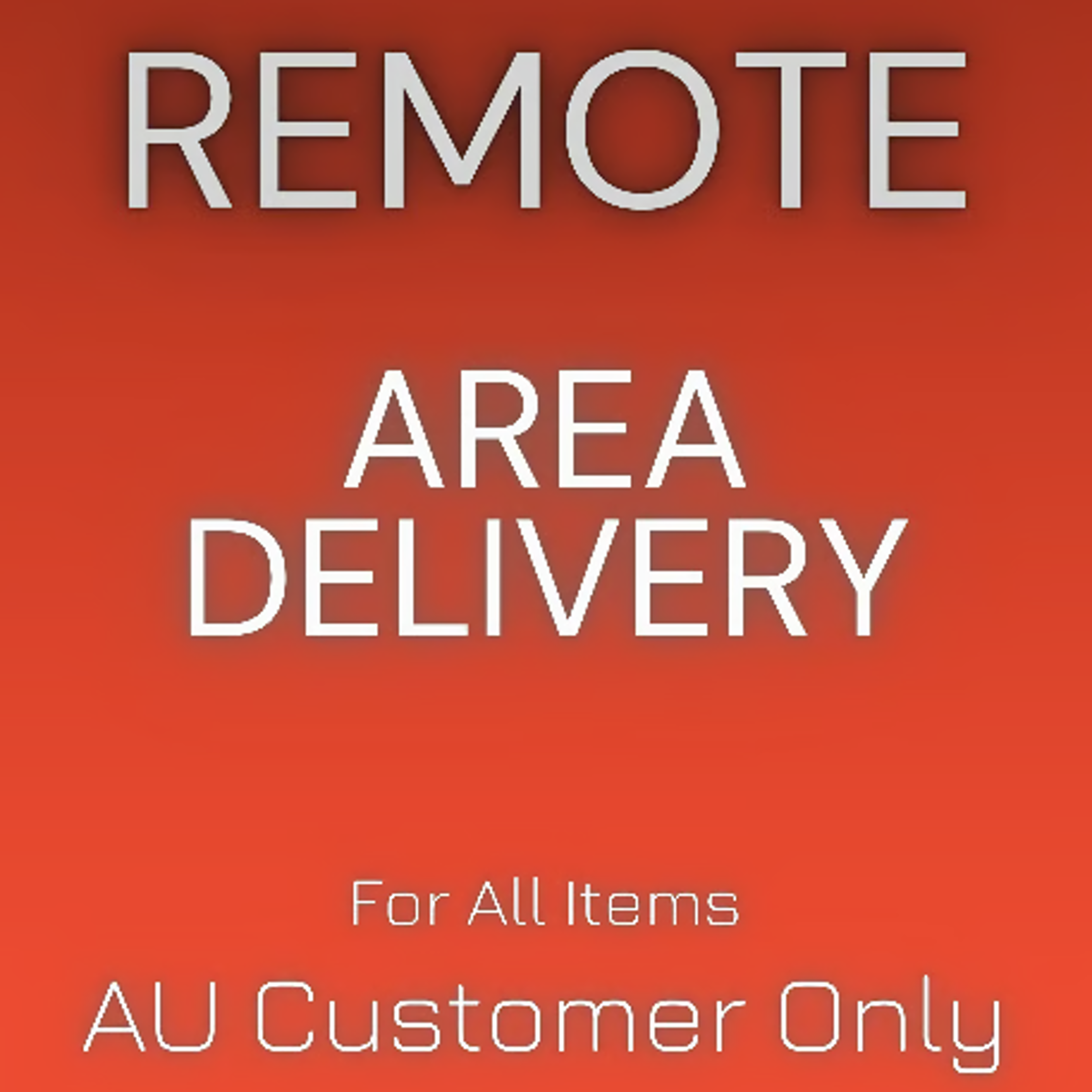 remote area charges for au customer