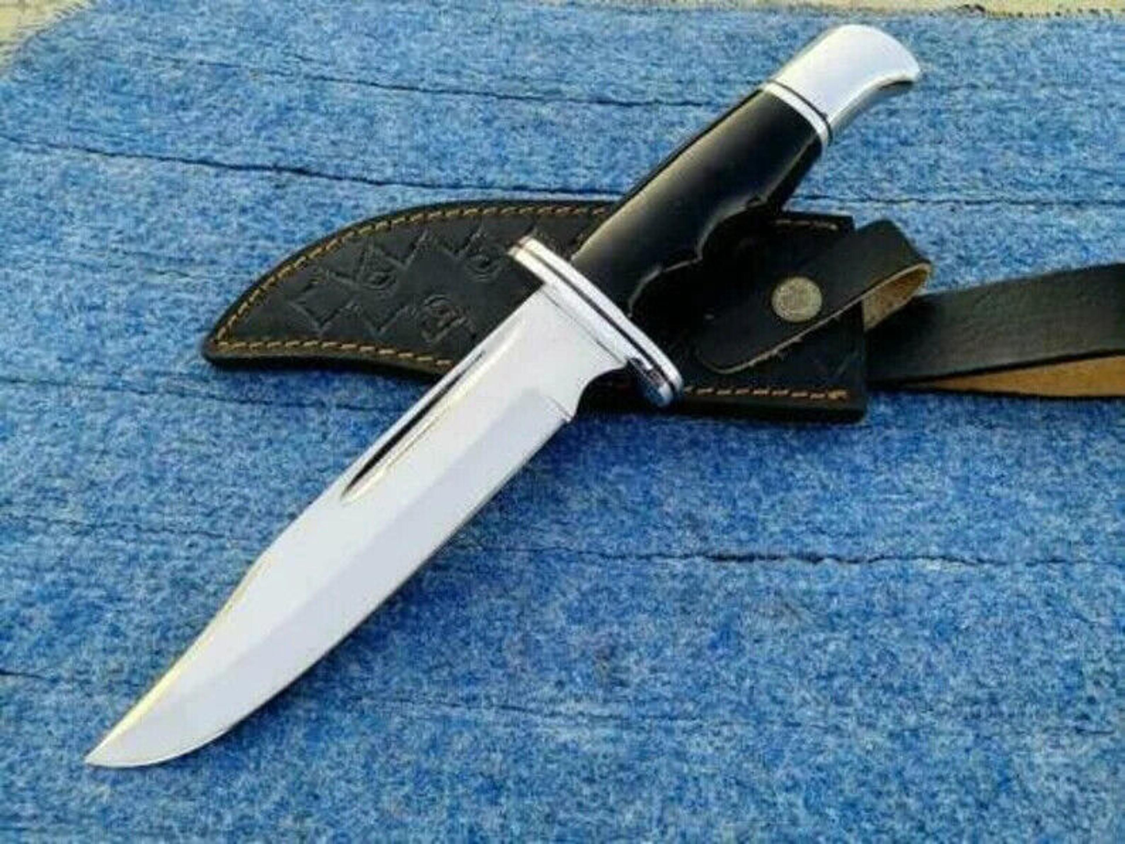 custom handmade d2 steel hunting knife bowie knife unique loved gift
