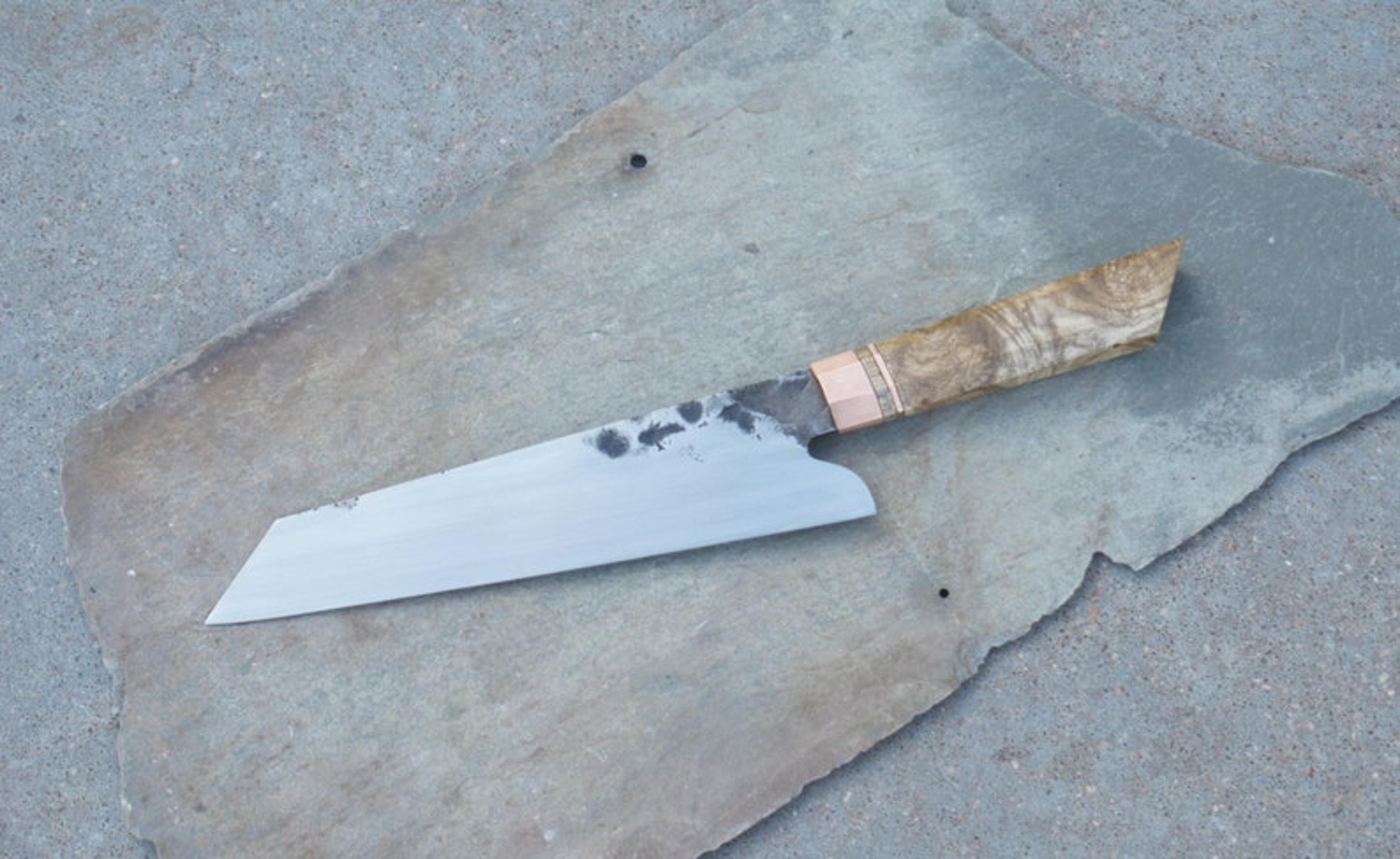 hand-forged gyuto chef knife