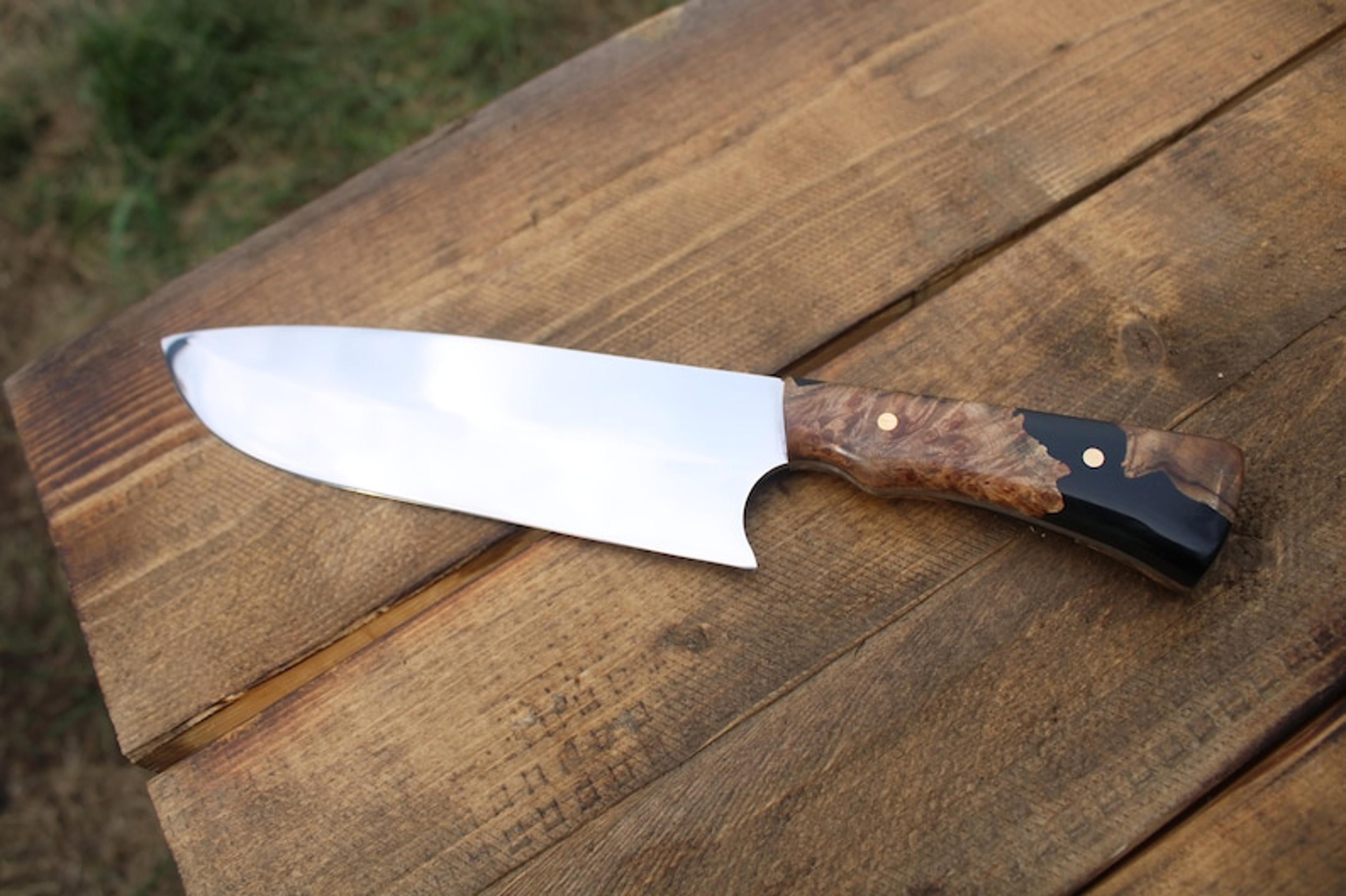 kitchen knife, custom handmade with sheet & free delivery