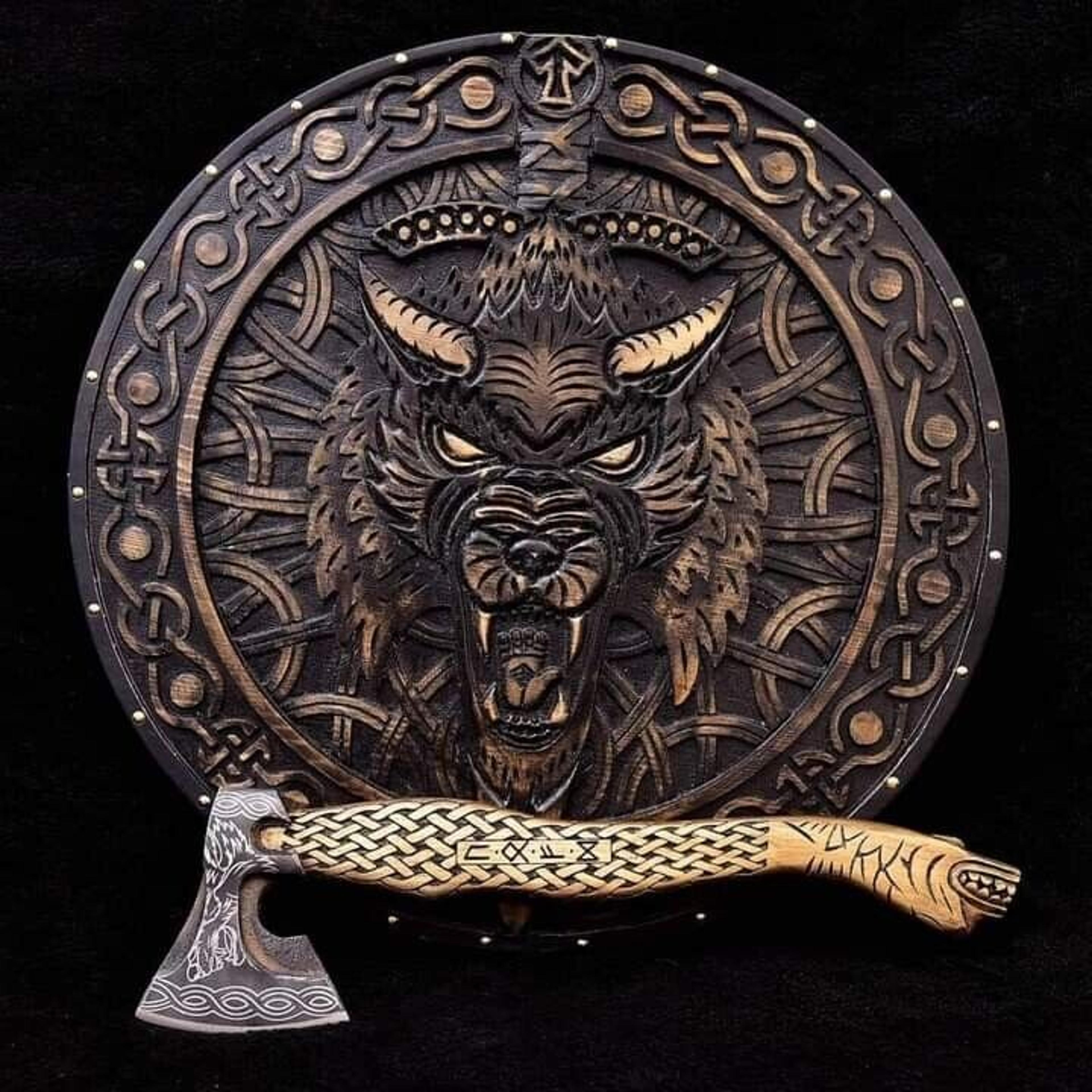 custom handmade high carbon steel viking bearded hatchet hunting tomahawk axe