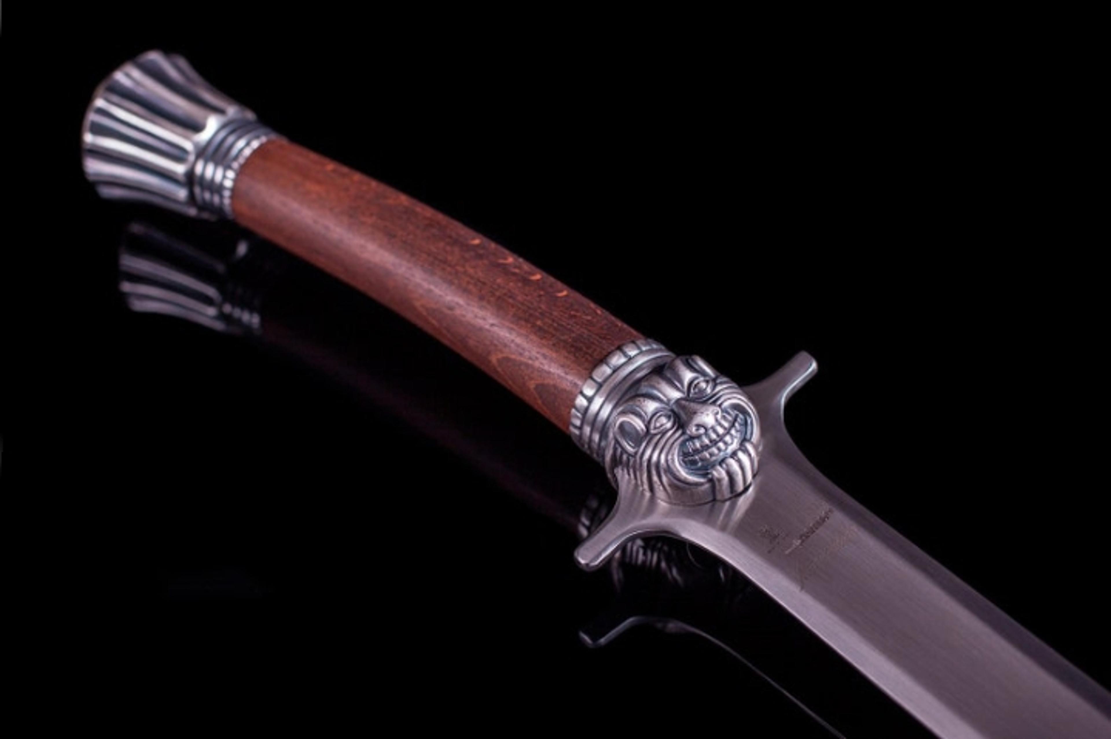 sword of valeria – official conan the barbarian movie replica – silver finish