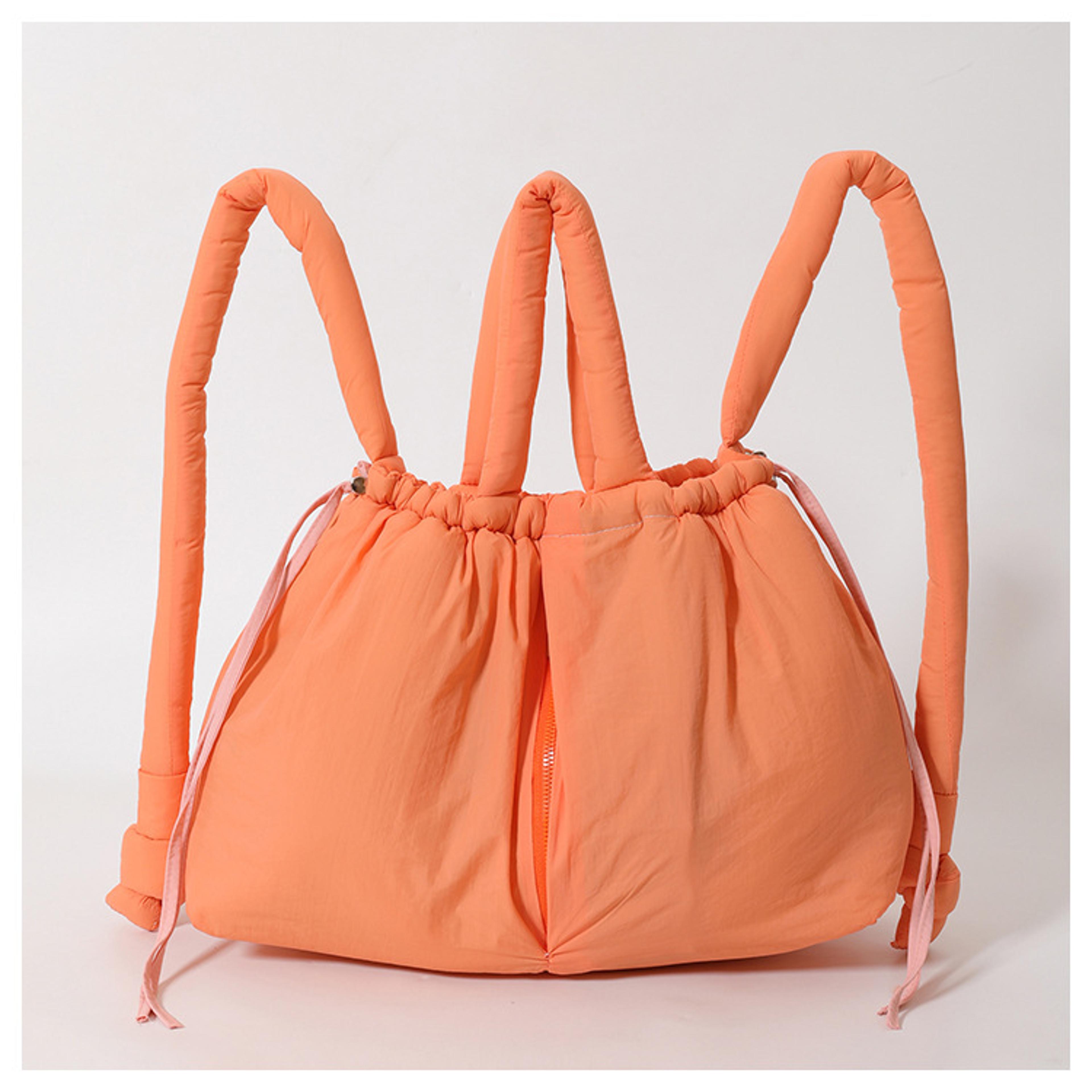 stylish casual nylon padded tote bag large capacity designer shoulder & crossbody handbag