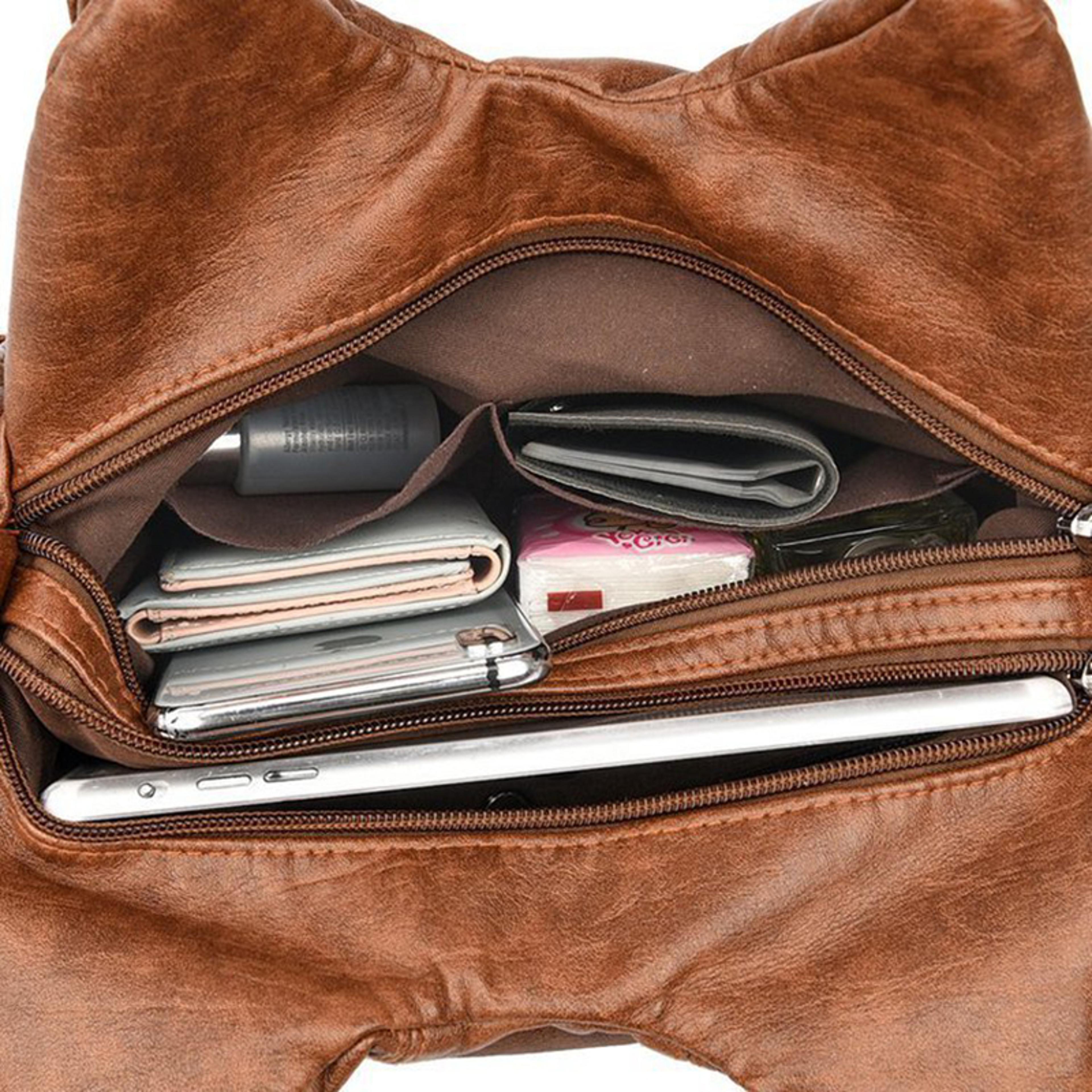 leather brand girls shoulder bags black handbags tote mini small motorcycle crossbody for women