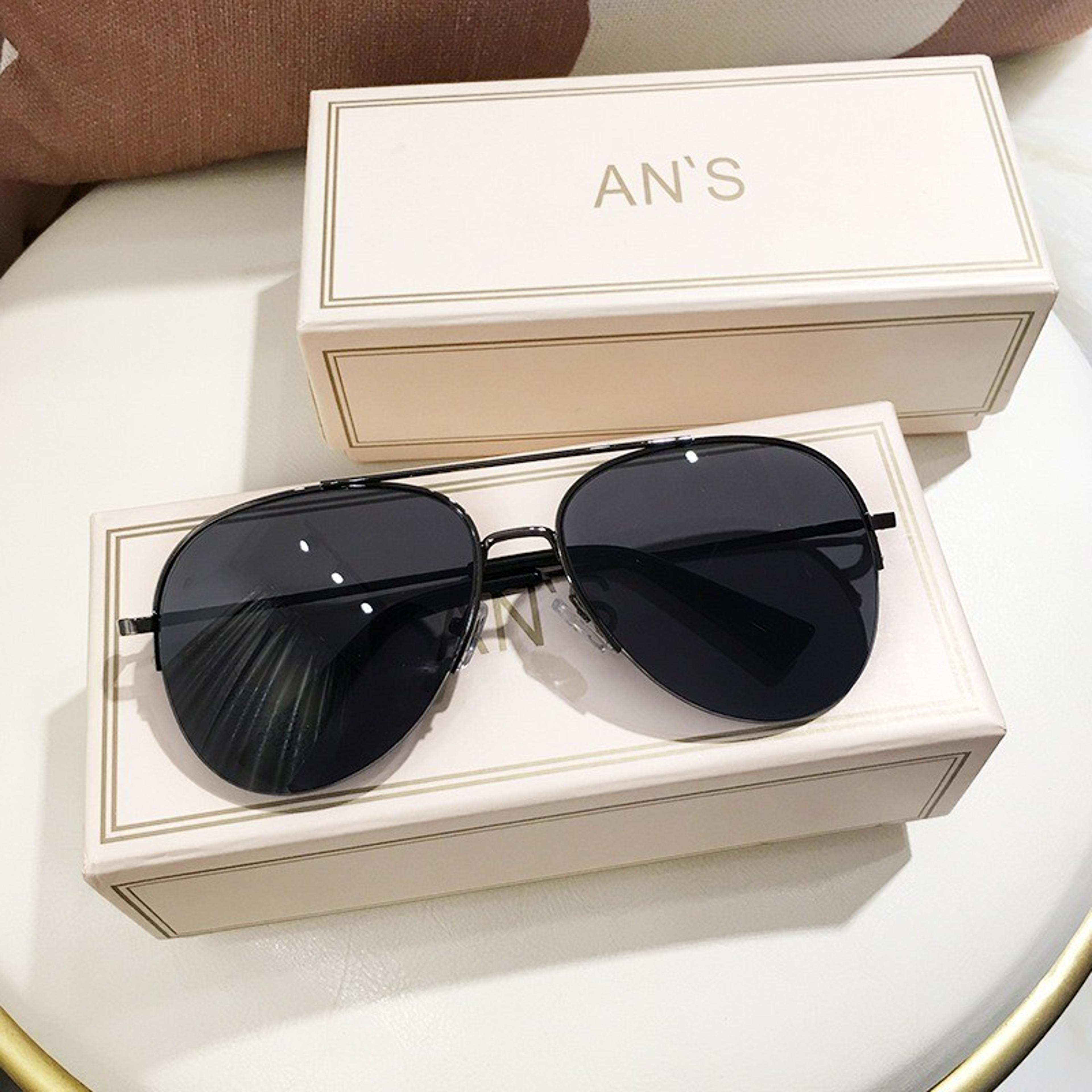 classic aviator sunglasses for men metal frame anti uv outdoor sports driving glasses