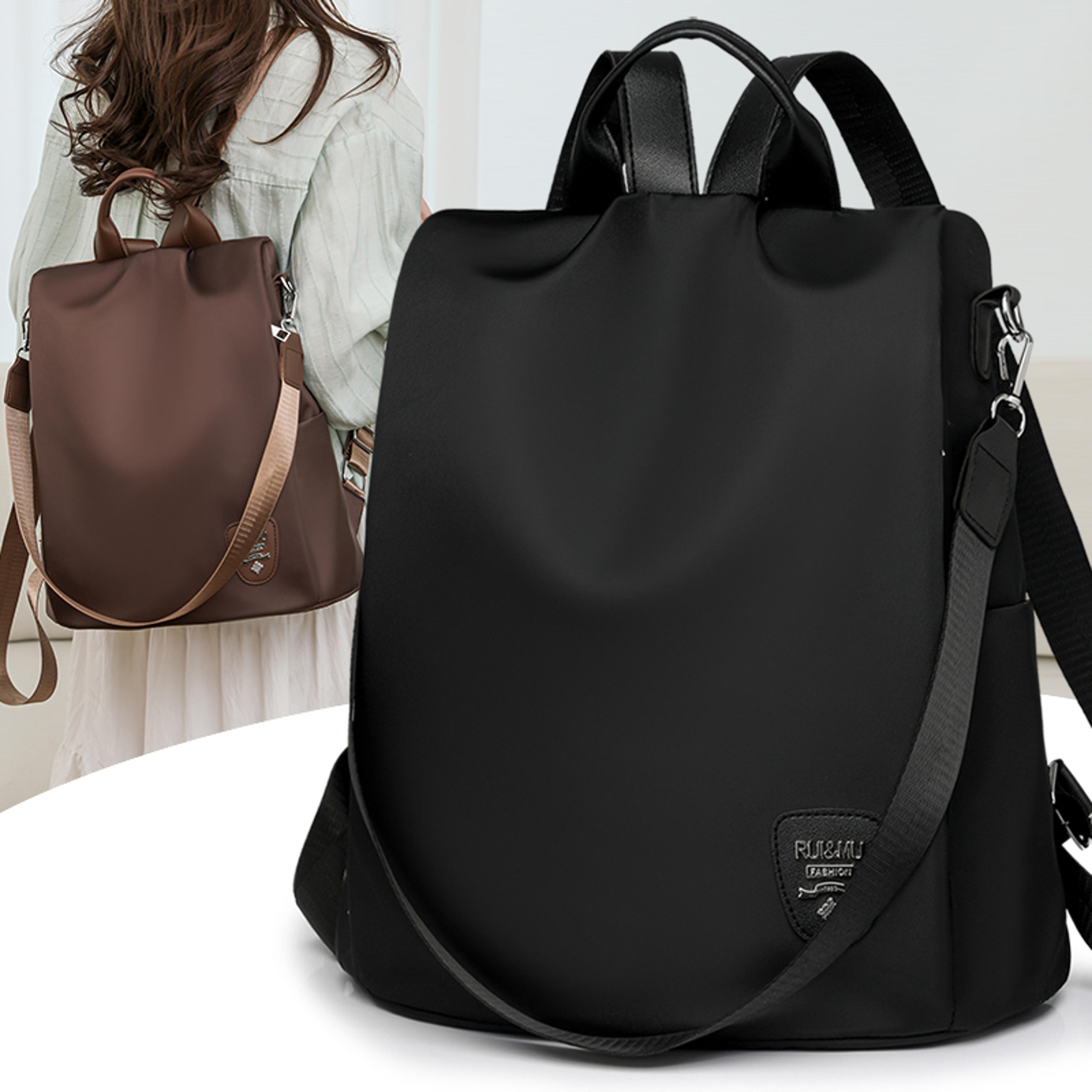 womens anti theft travel backpack with adjustable straps and large capacity