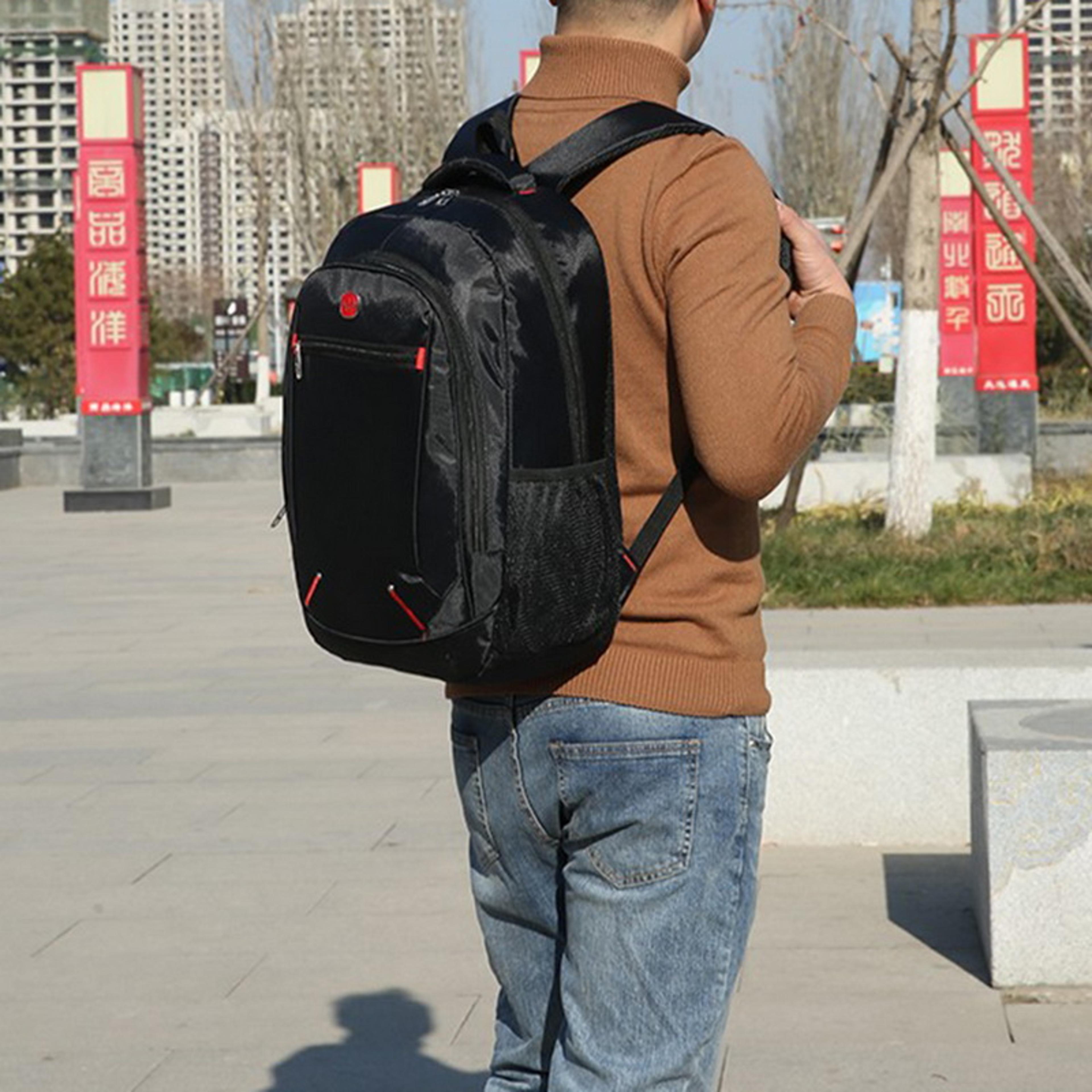 large capacity casual backpack for men multi functional school bag