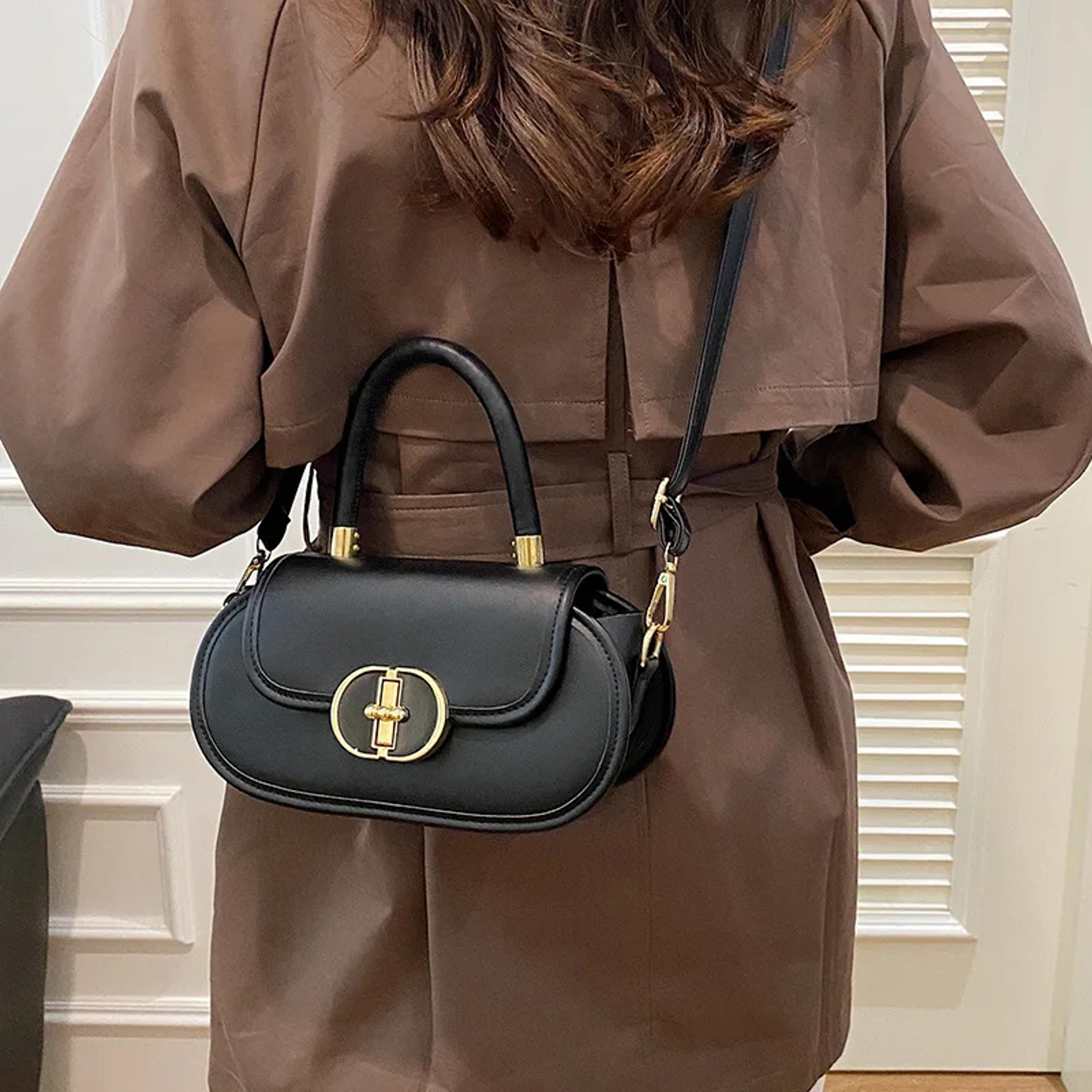 trendy square bag stylish womens casual shoulder & crossbody purse