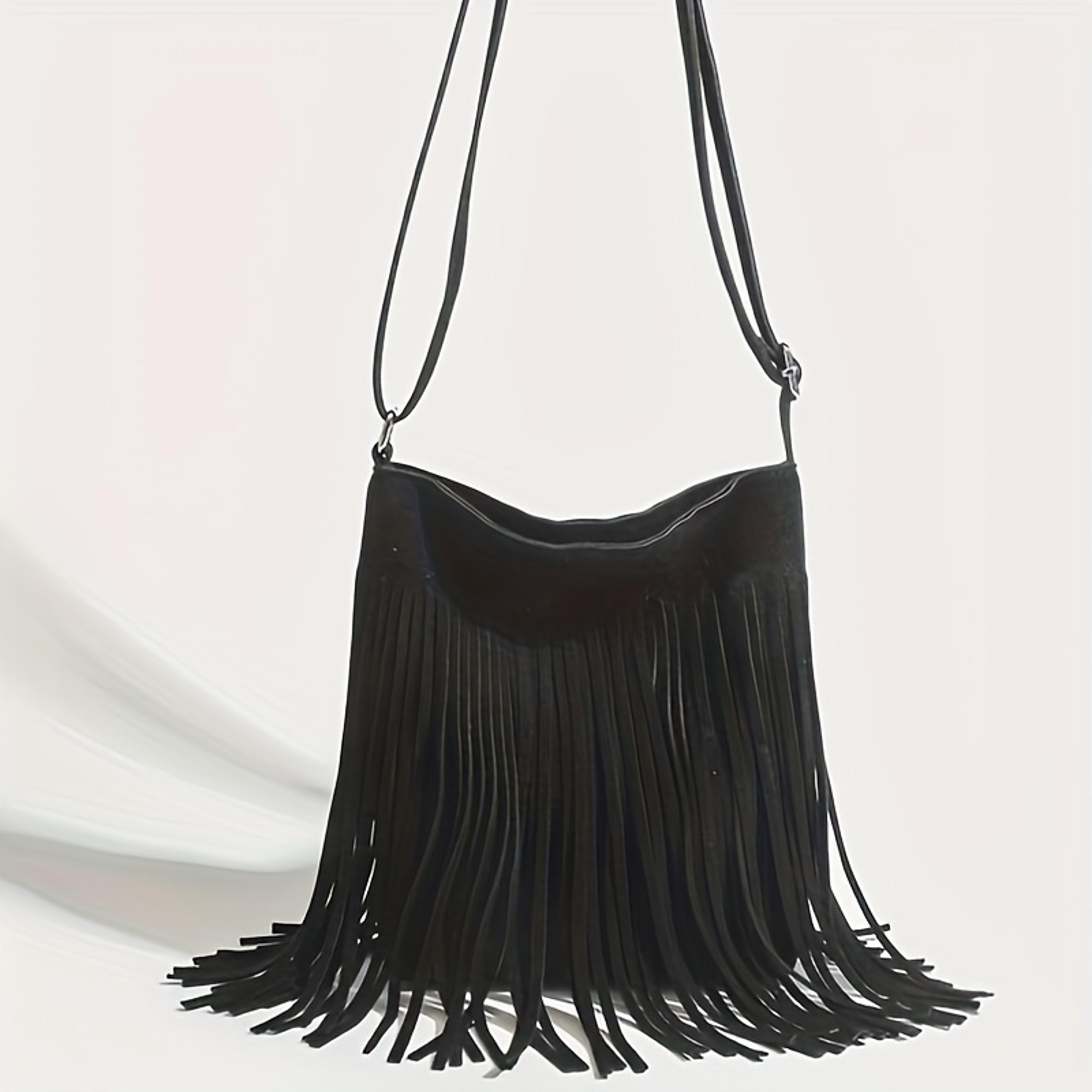 antique tassel bohemian crossbody bag ethnic style wallet with vintage charm