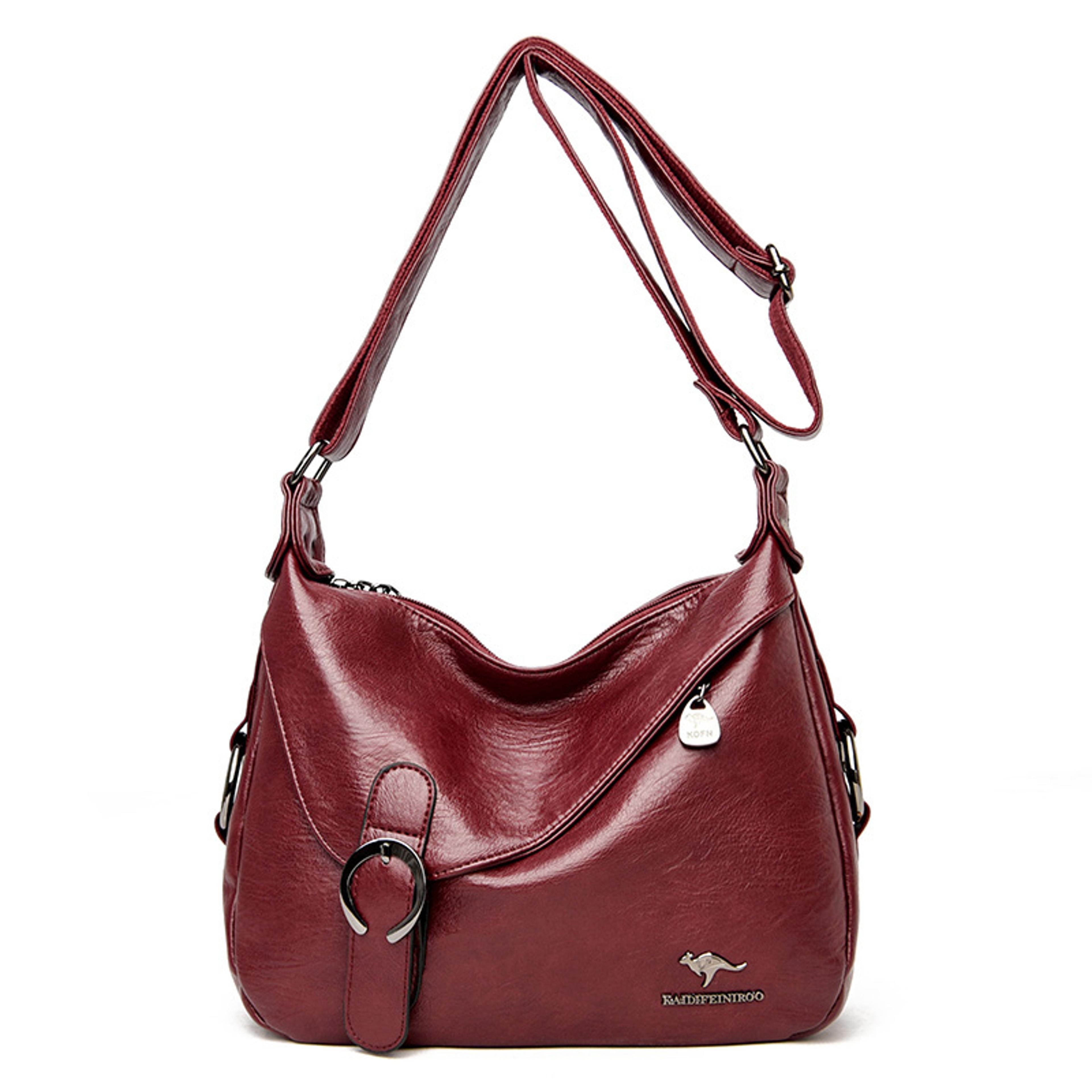 luxury soft leather shoulder & crossbody bag for women