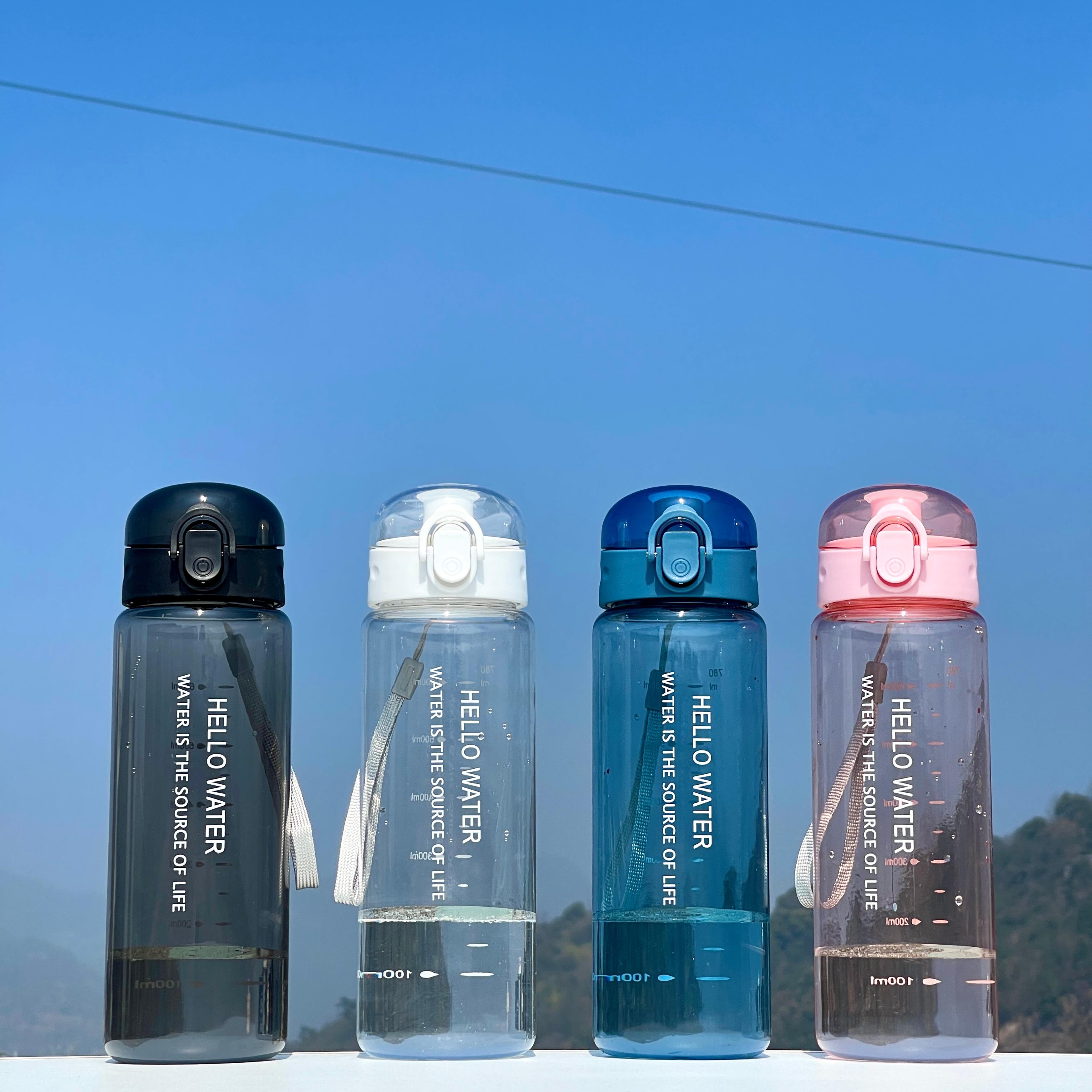 leak free sports water bottle bpa free lightweight portable for hiking gym and travel