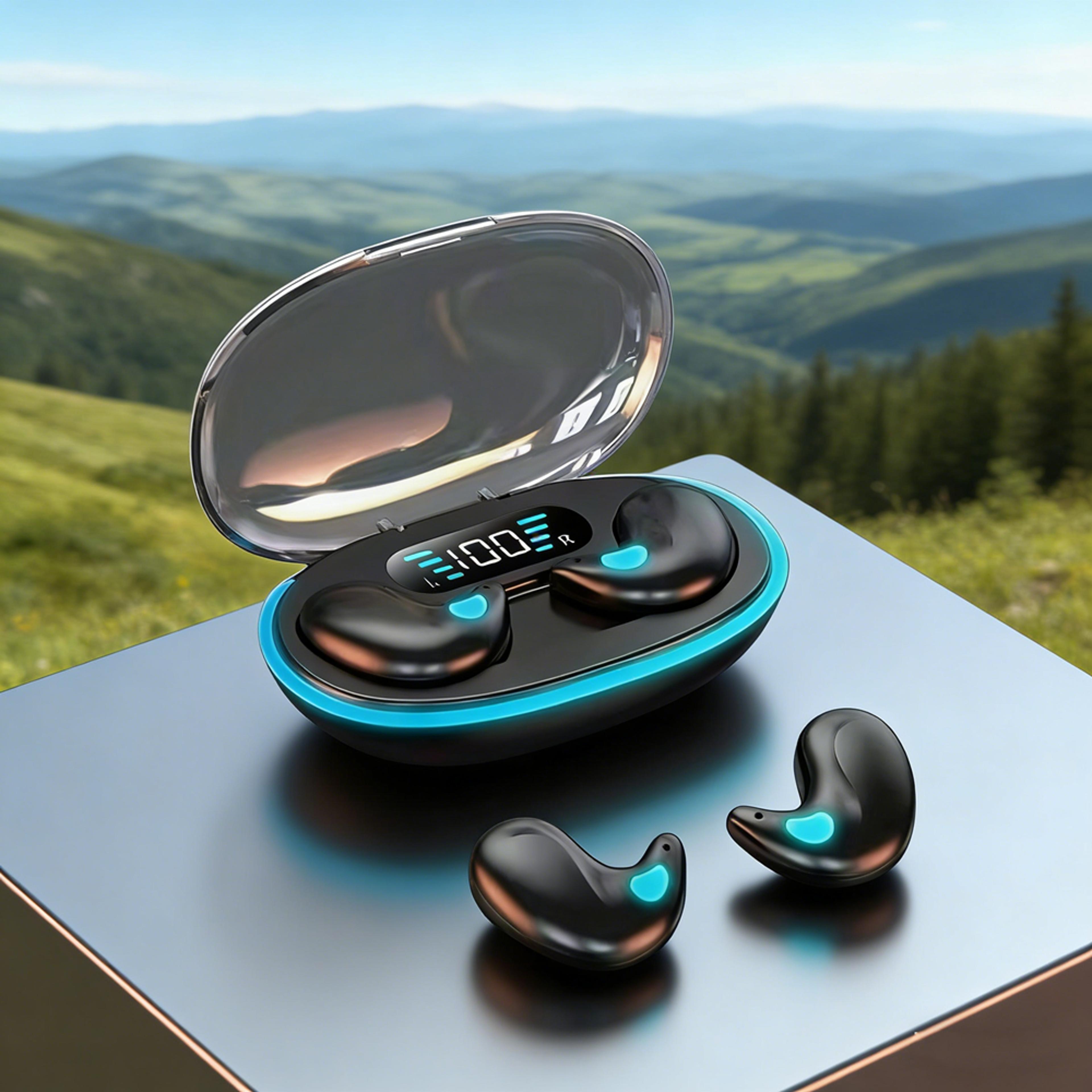 waterproof wireless bluetooth earbuds tws mini stereo headphones
