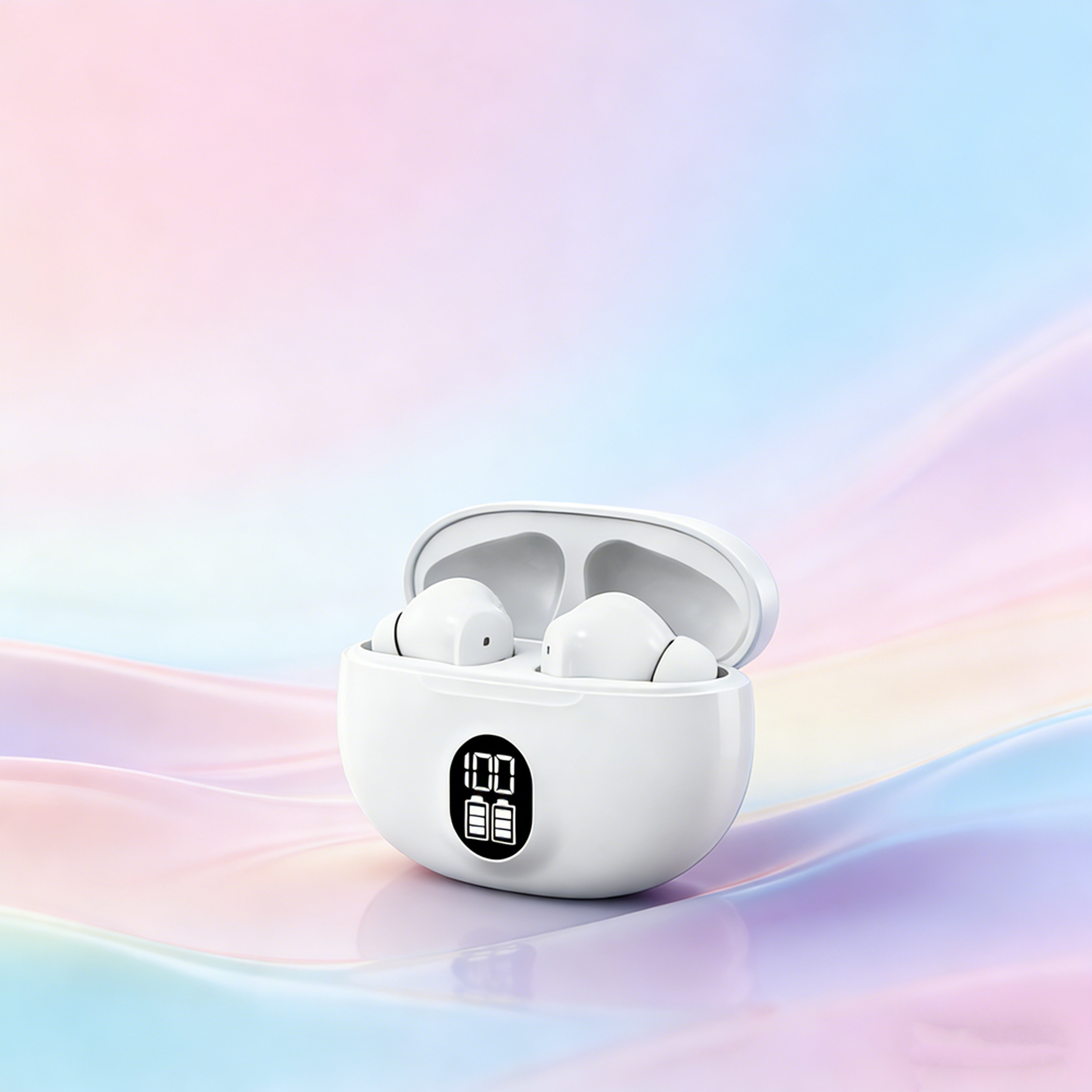 wireless bluetooth gaming headphones with microphone & noise reduction high fidelity bass earphones