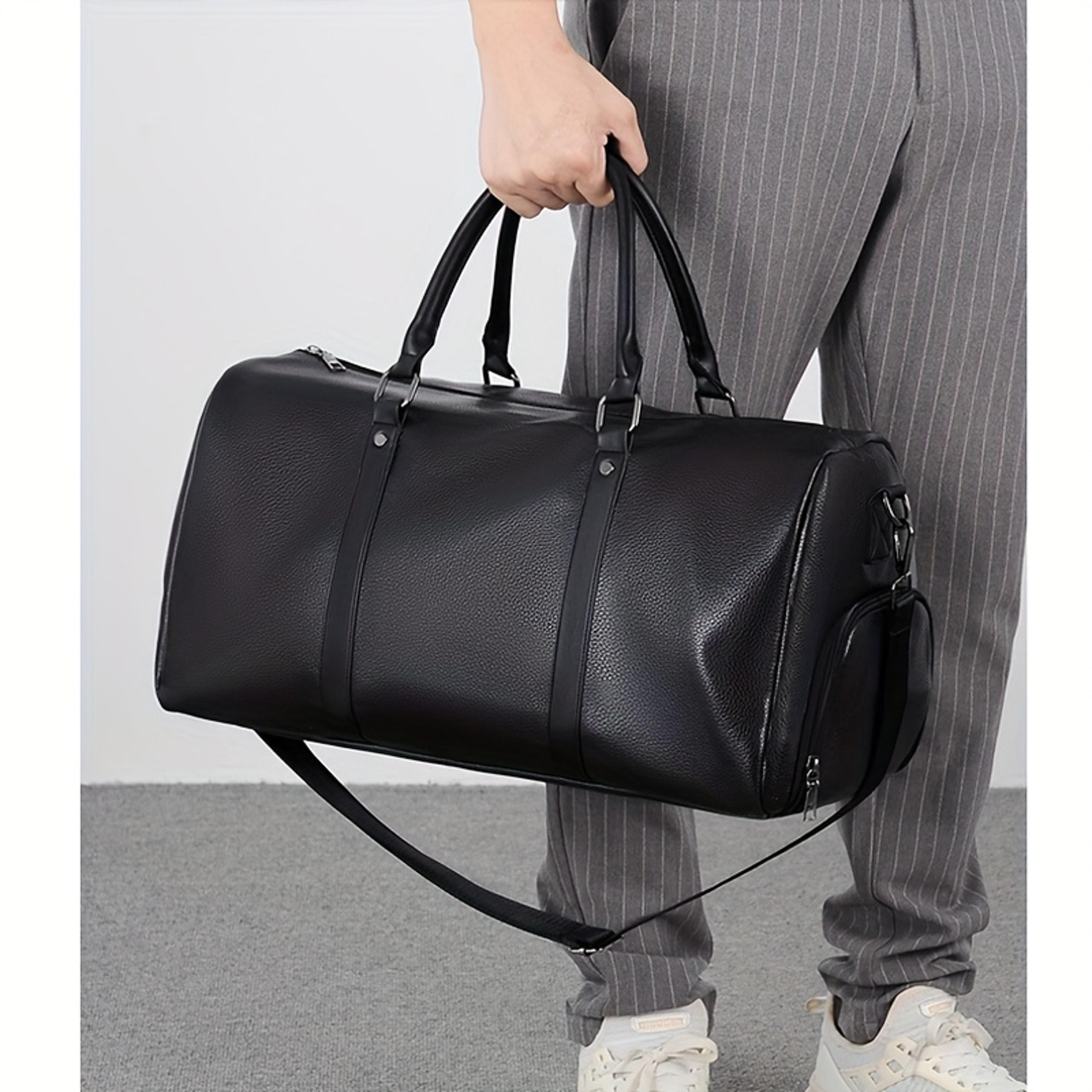 mens travel & fitness shoulder bag large capacity crossbody handbag for everyday use