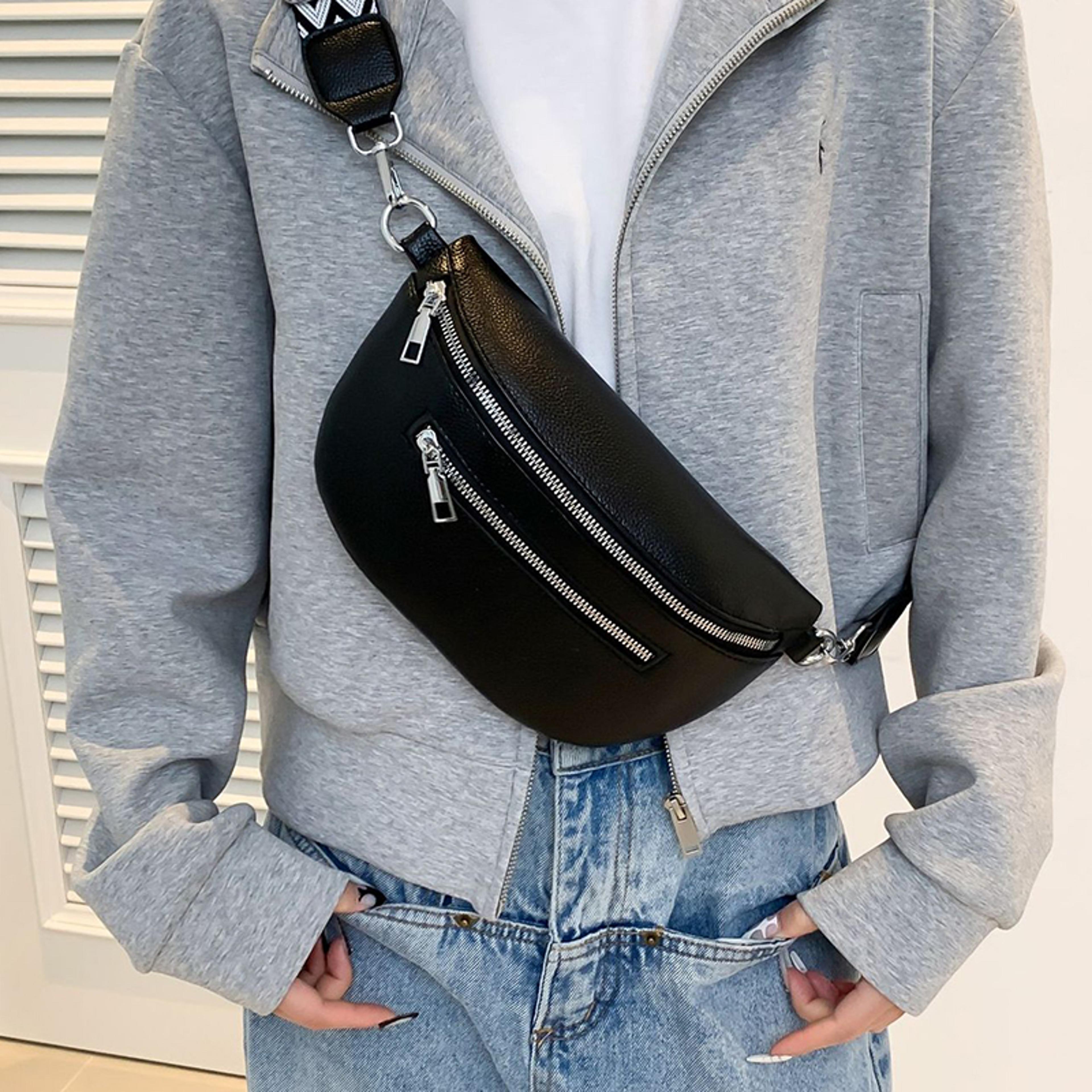 versatile cross body bag for men & women fashionable waist pouch