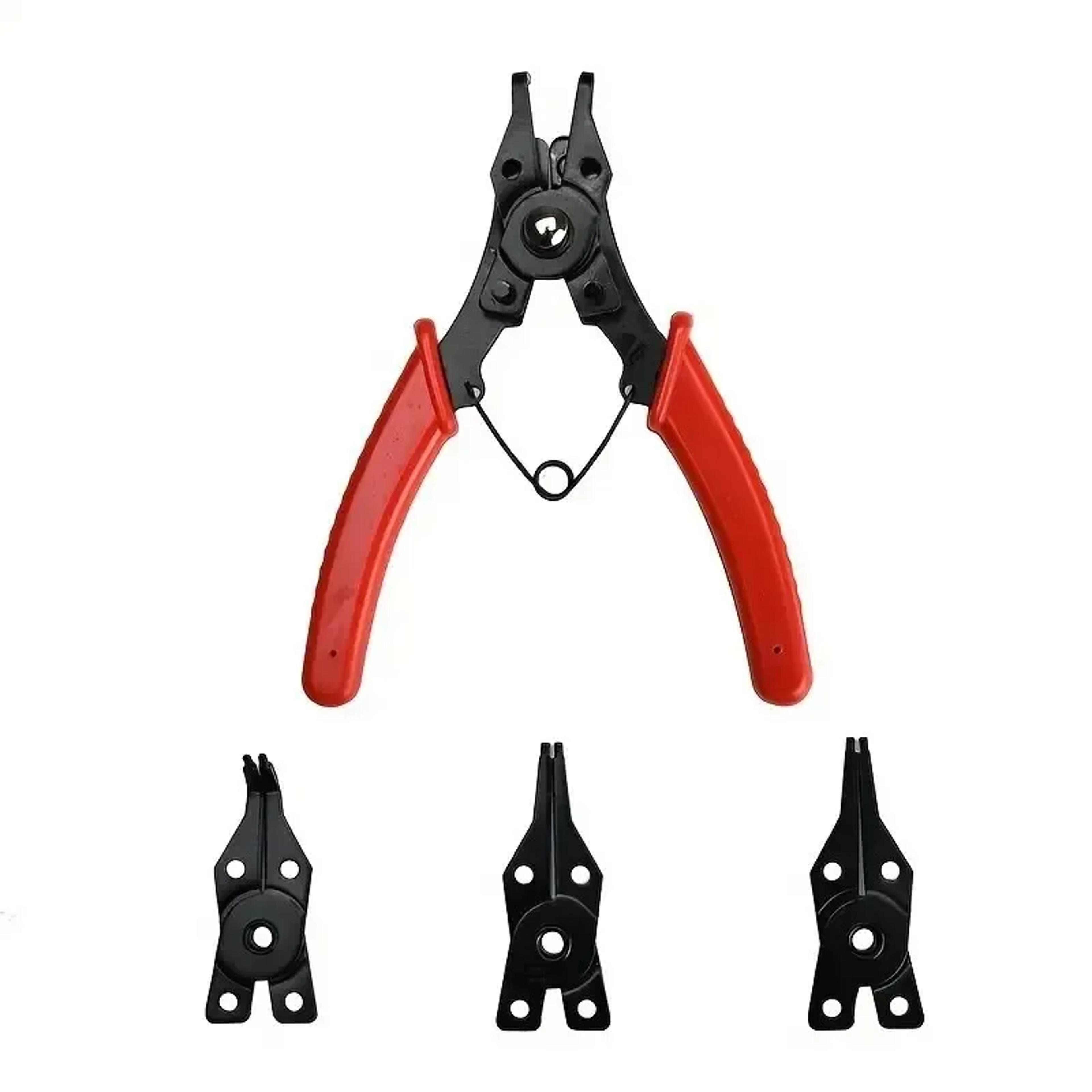 multifunctional circlip pliers set removable snap ring and retaining circlip hand tools