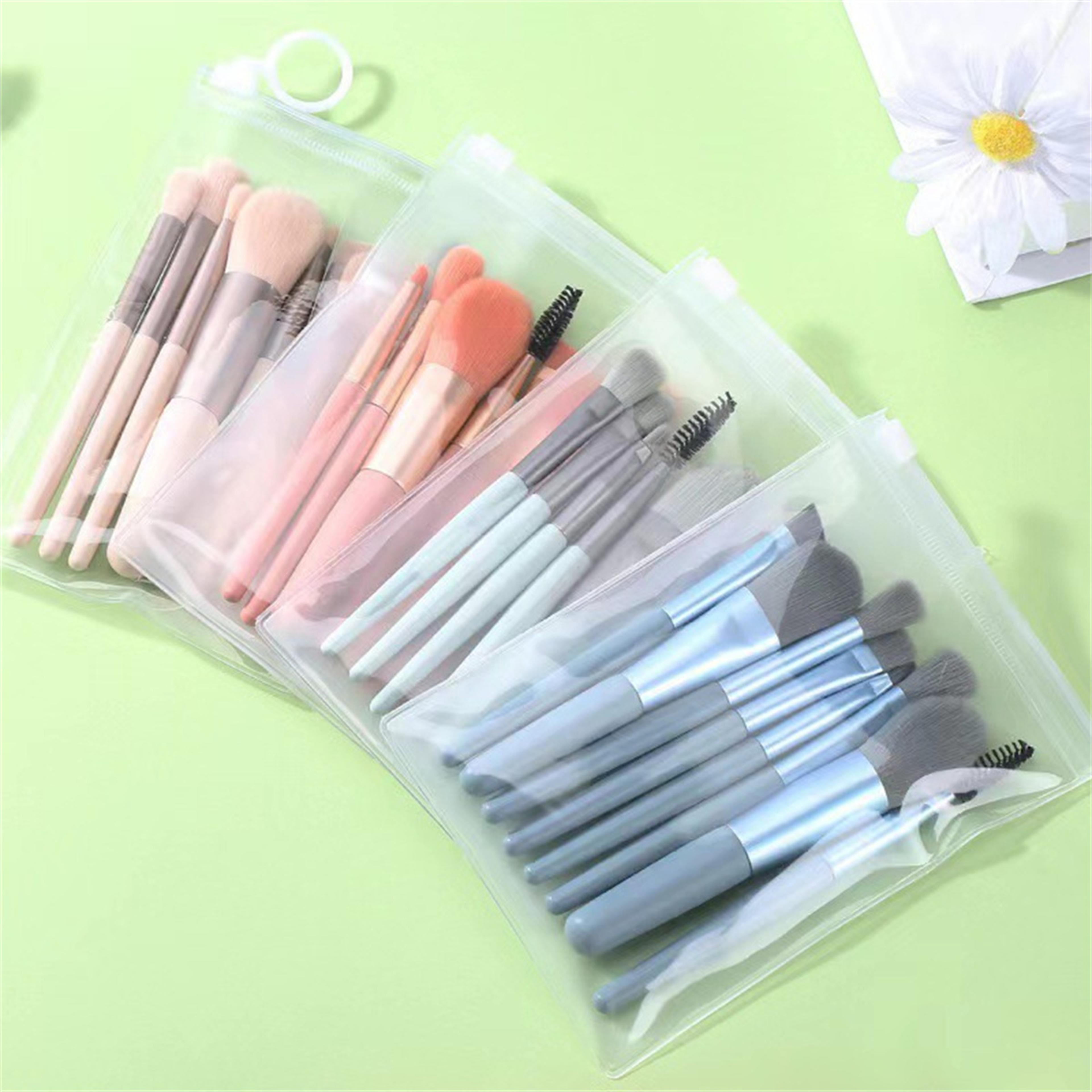 soft fluffy makeup brushes set kabuki blending foundation blush & eyeshadow brushes for perfect makeup application