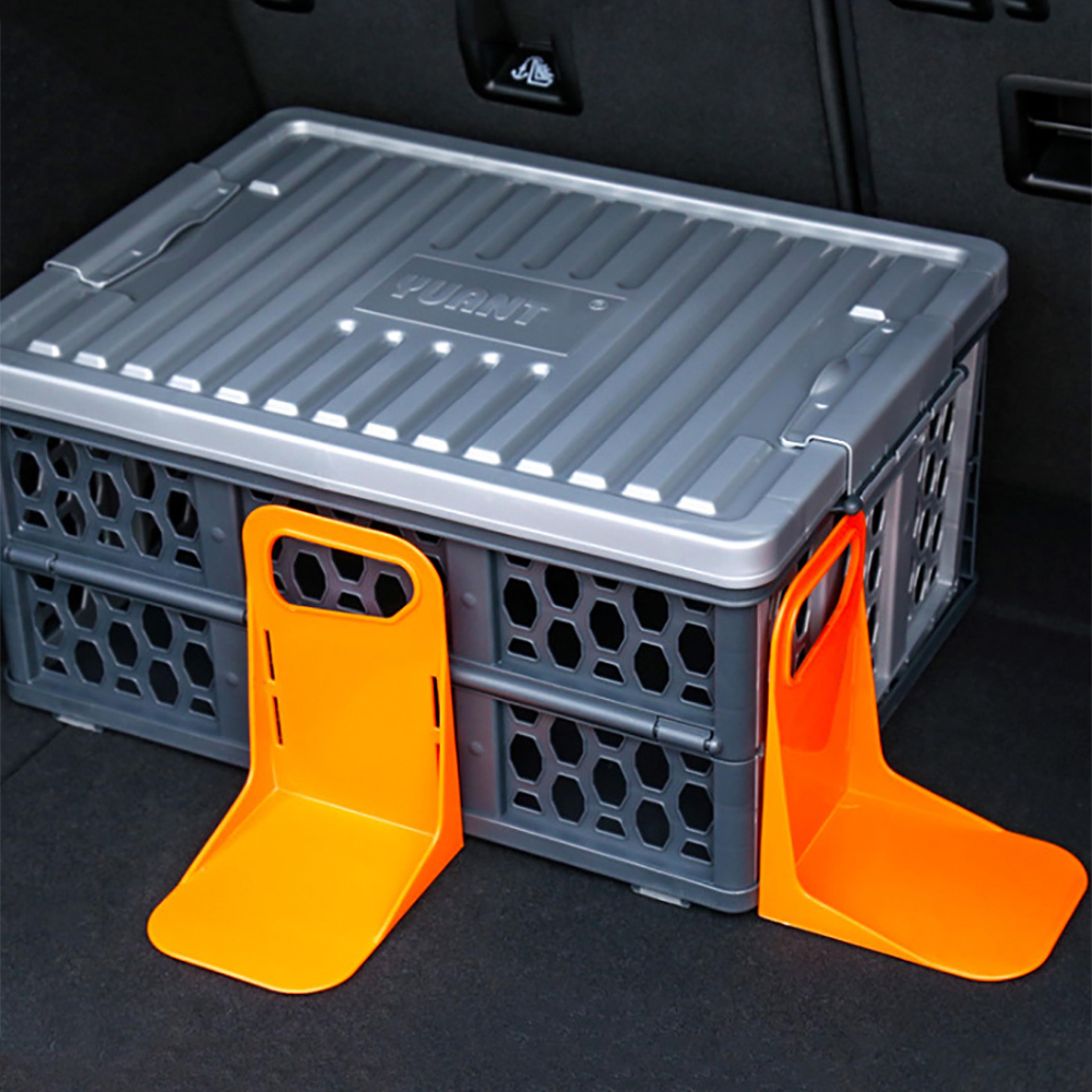 heavy duty car trunk organizer divider shake proof car cargo organizer storage rack