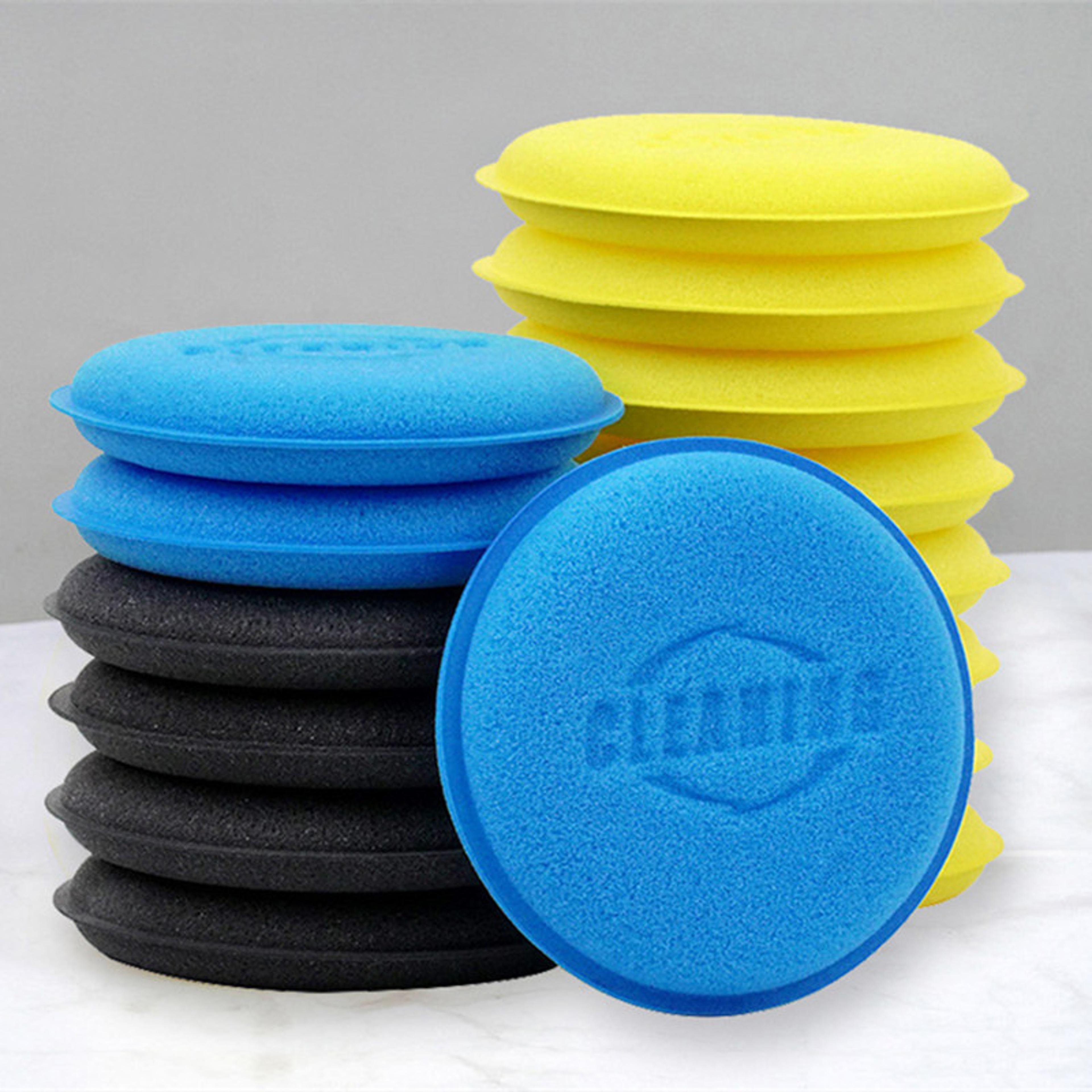 premium car foam sponge wax applicator pads for polishing & detailing