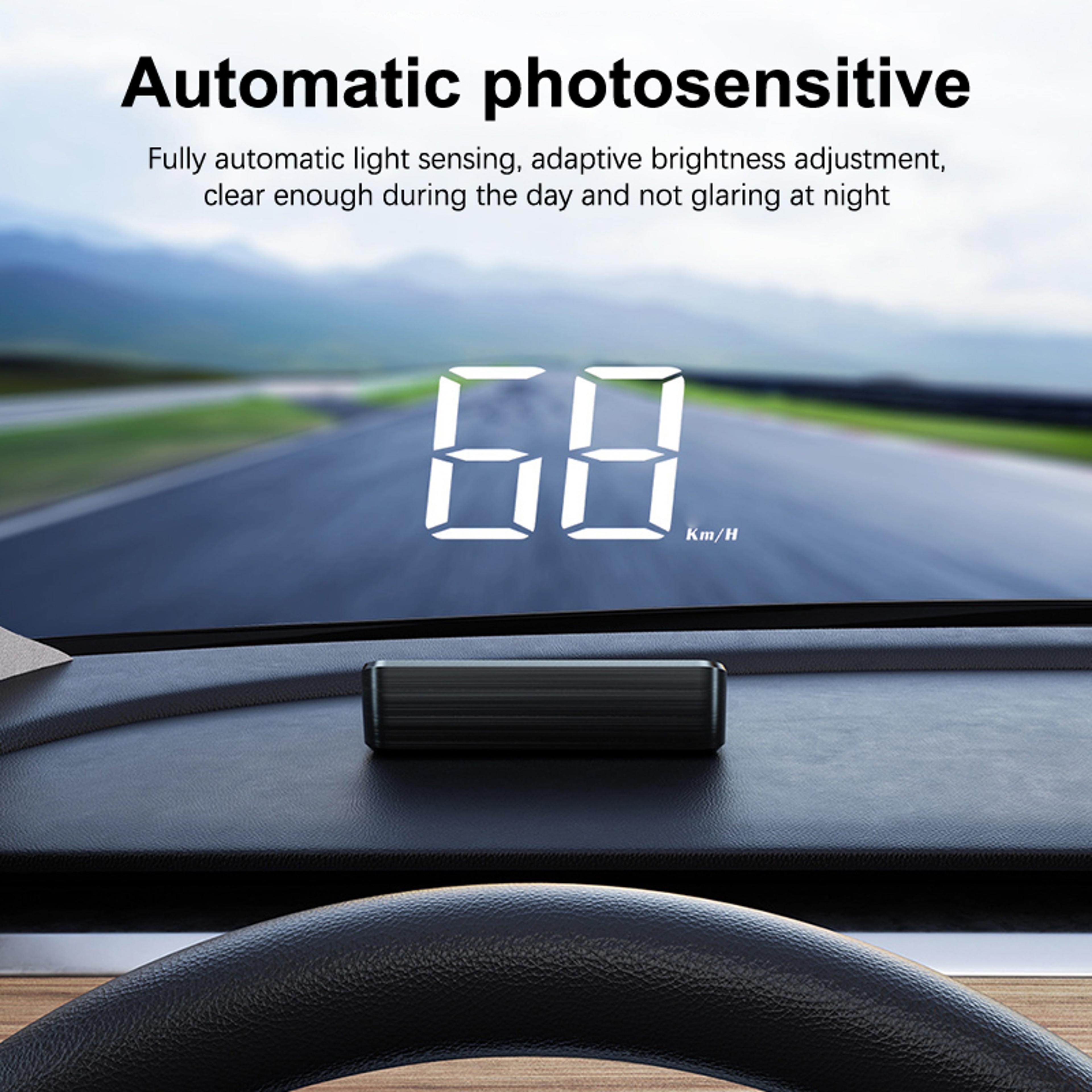 car speedometer hud digital speed meter gps head up display for vehicles
