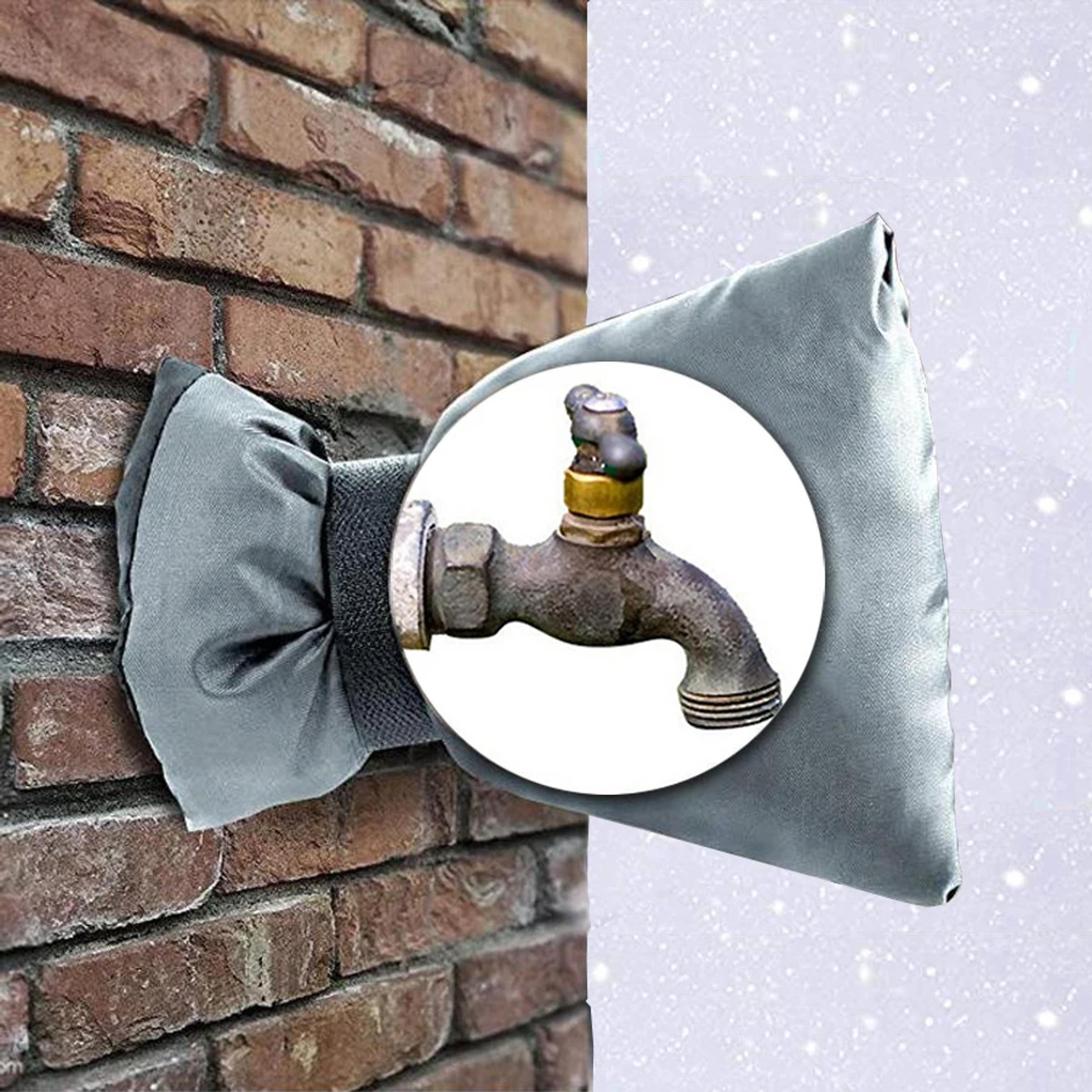 outdoor faucet cover winter freeze protection insulation for water taps