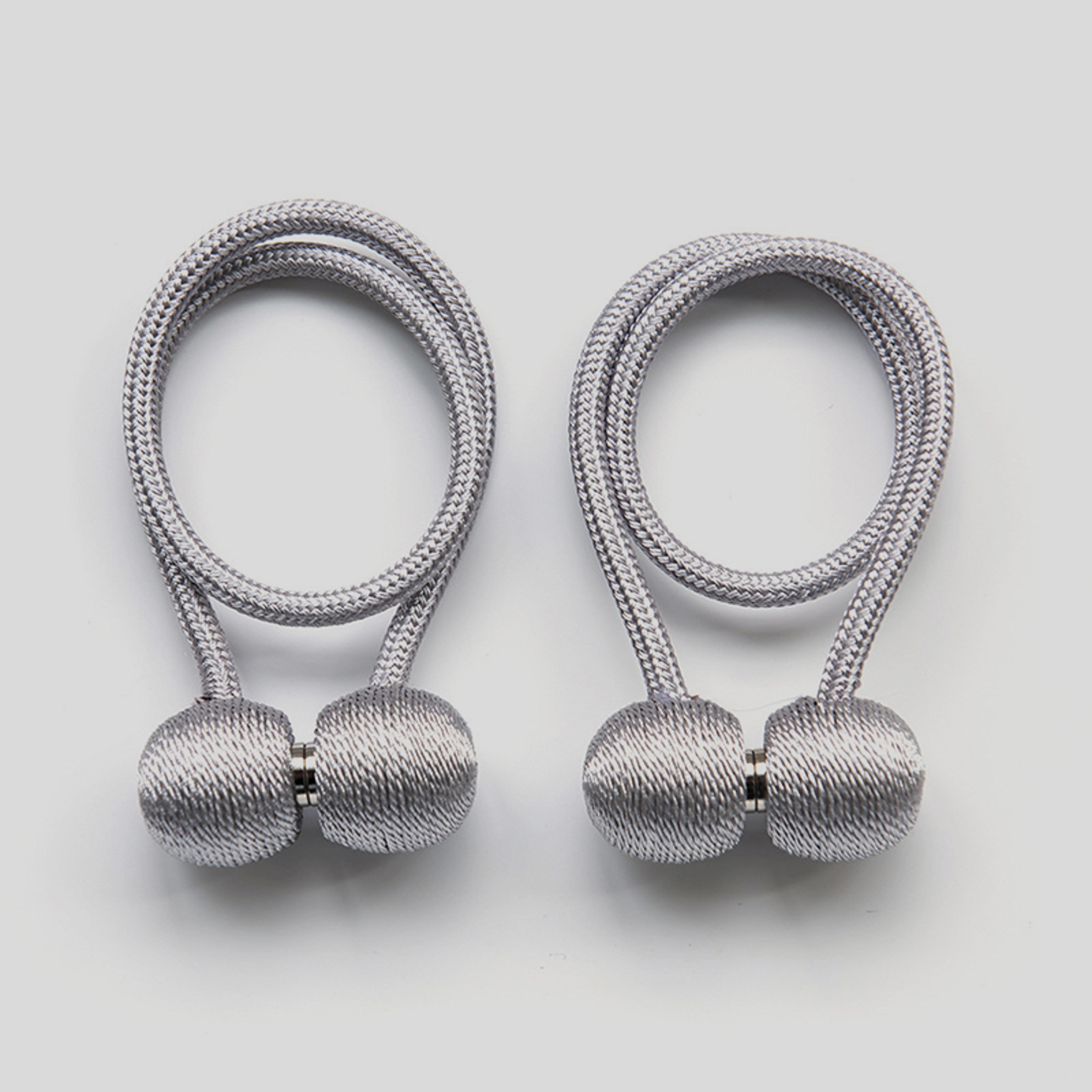 magnetic curtain tie hooks with storage ropes elegant rope buckles for bed & window curtains