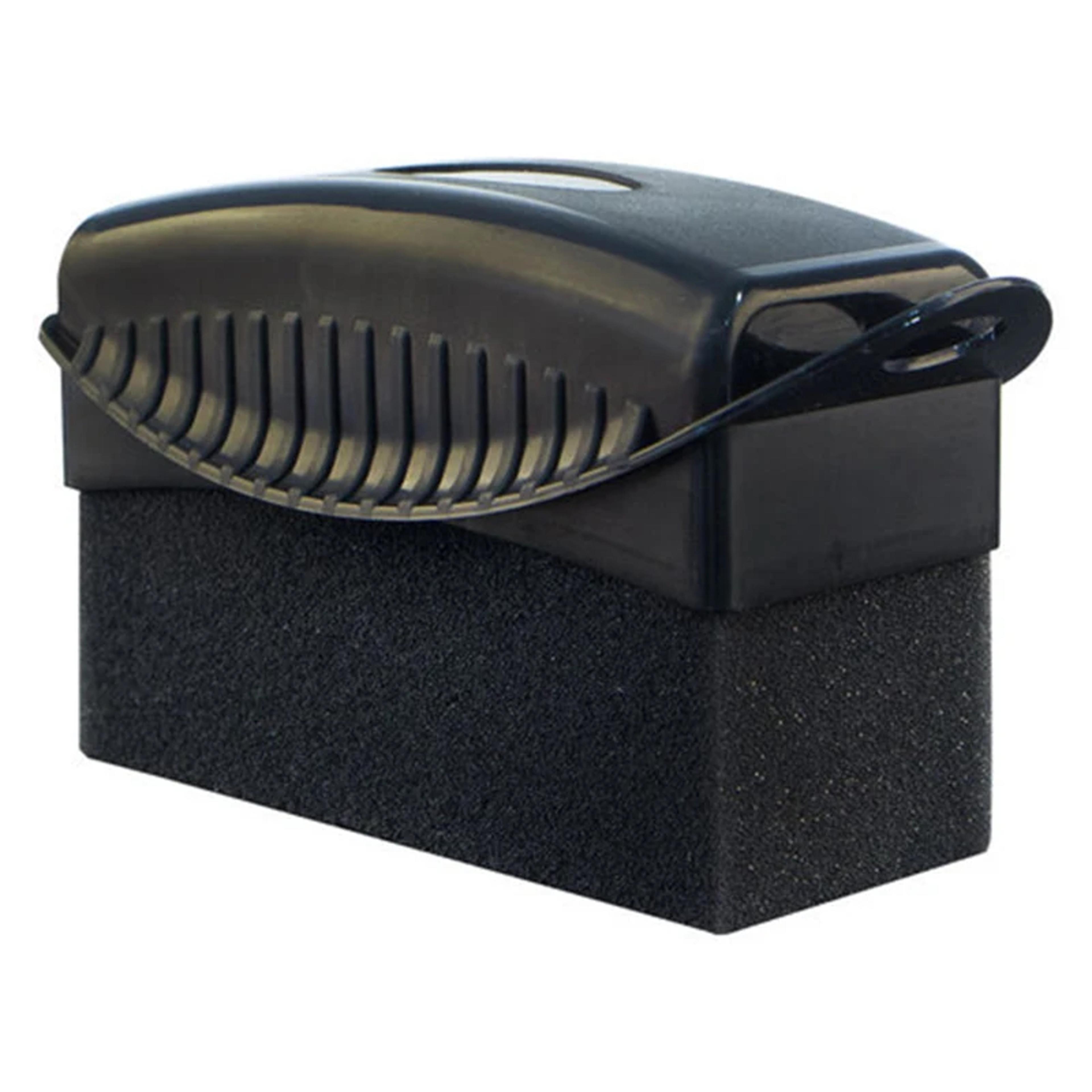car wheel polishing sponge brush premium abs tire detailing & waxing applicator for perfect finish