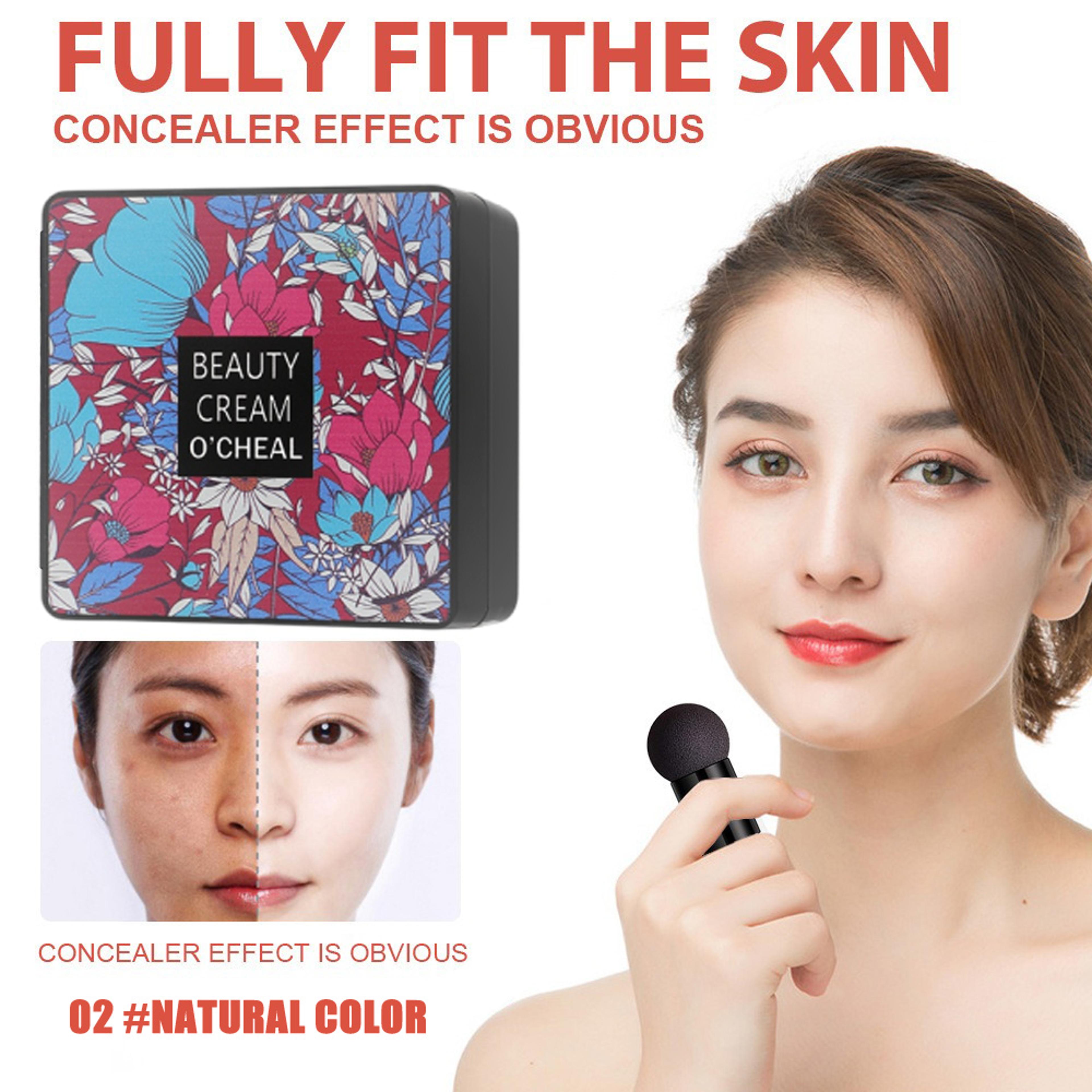 mushroom shaped bb cream foundation lightweight long lasting moisturizing and concealing
