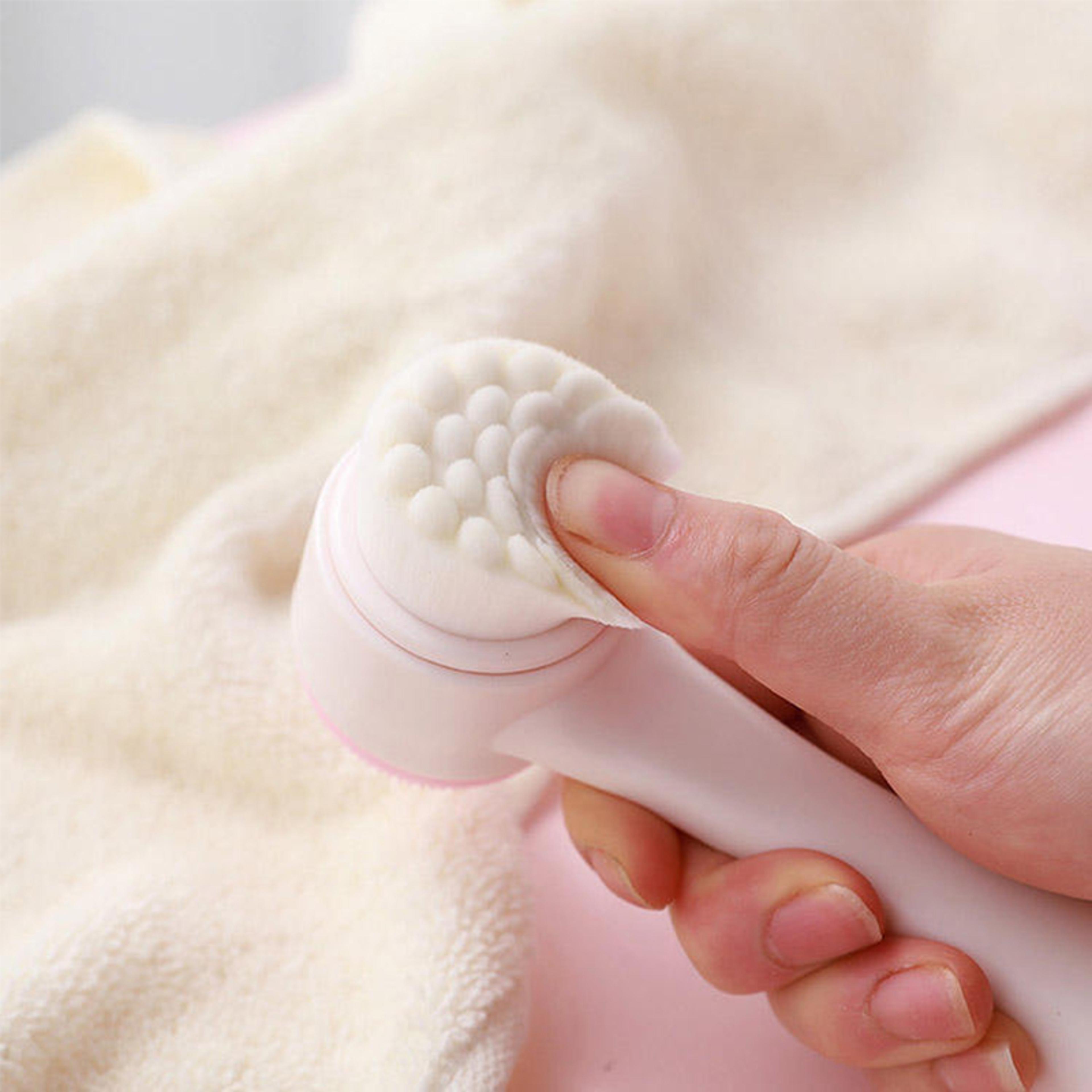 double sided silicone facial cleansing brush soft bristles exfoliator for gentle face wash