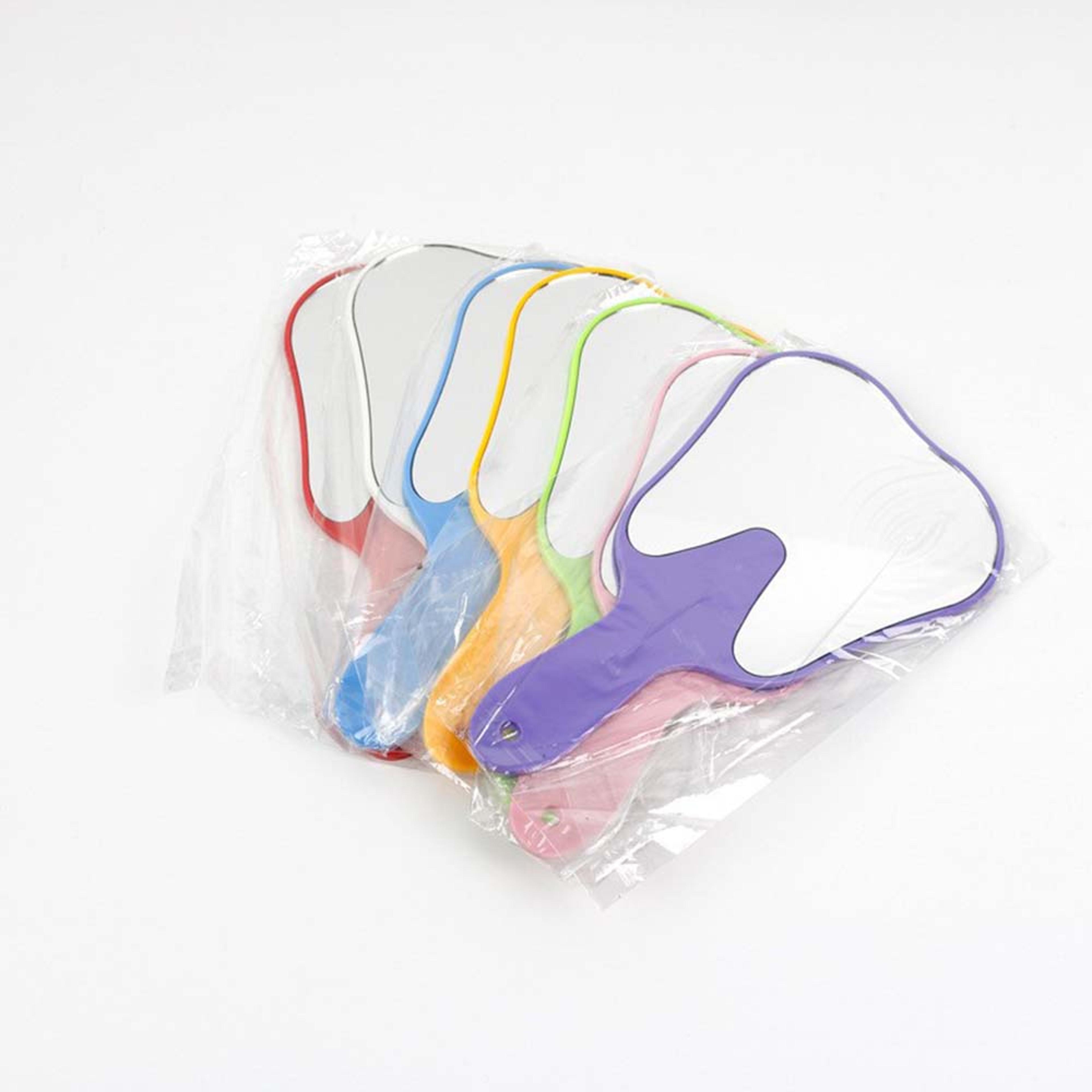 unbreakable dental mouth mirror with handle cute tooth shaped handheld dentistry gift