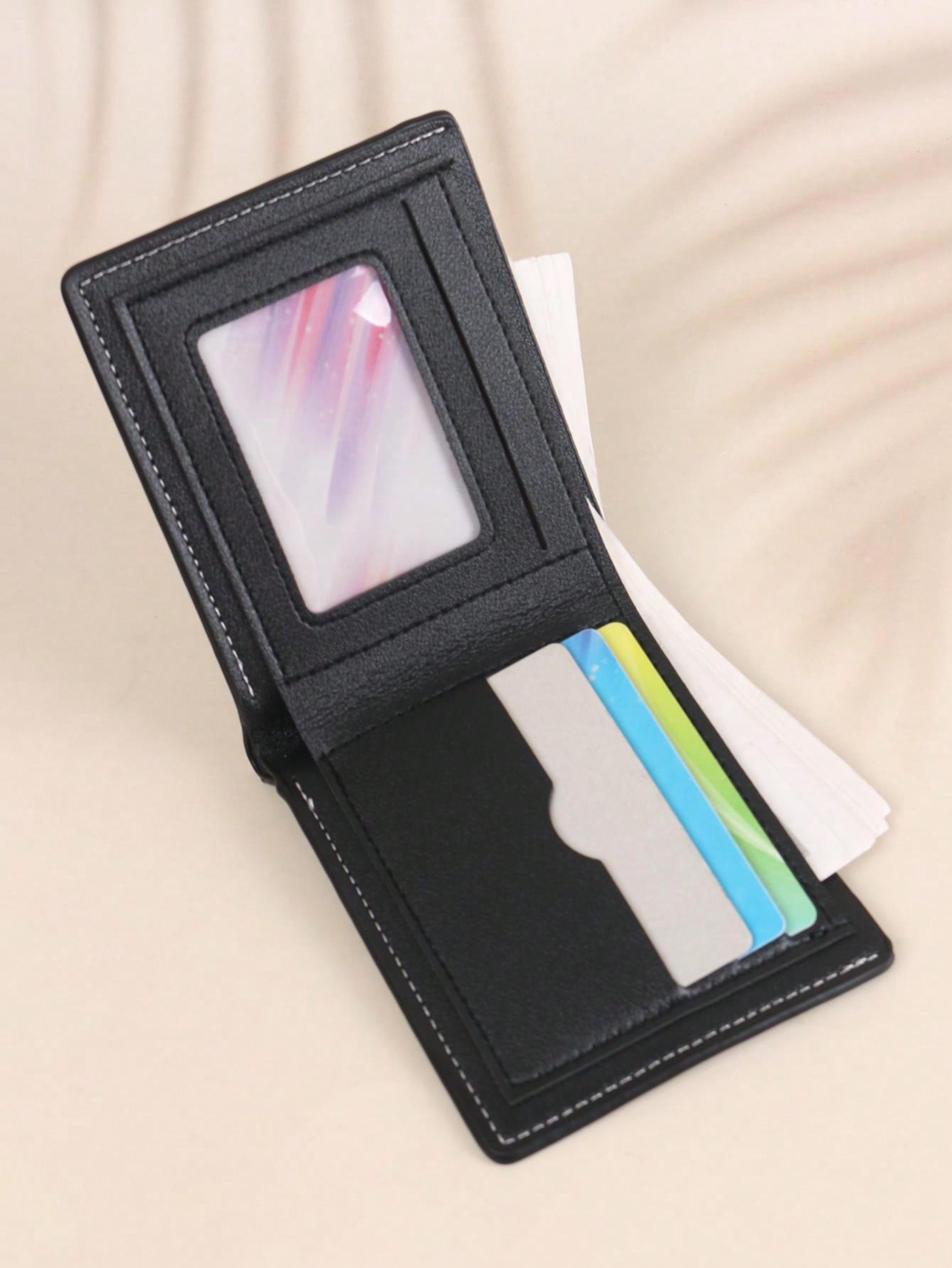 premium mens vintage clutch wallet gift set multi function front pocket wallet