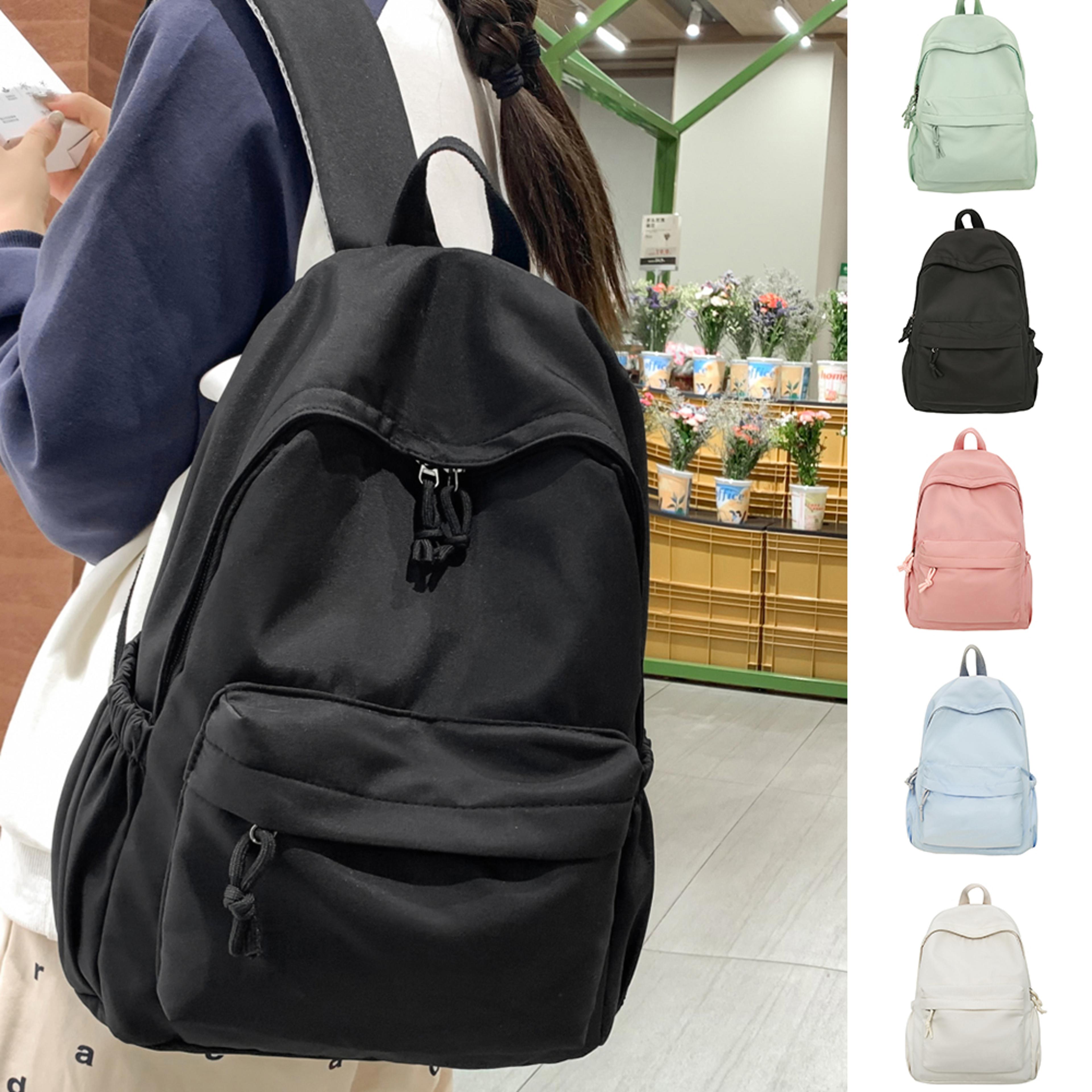 minimalist travel backpack for men and women large capacity, casual design perfect for school & college