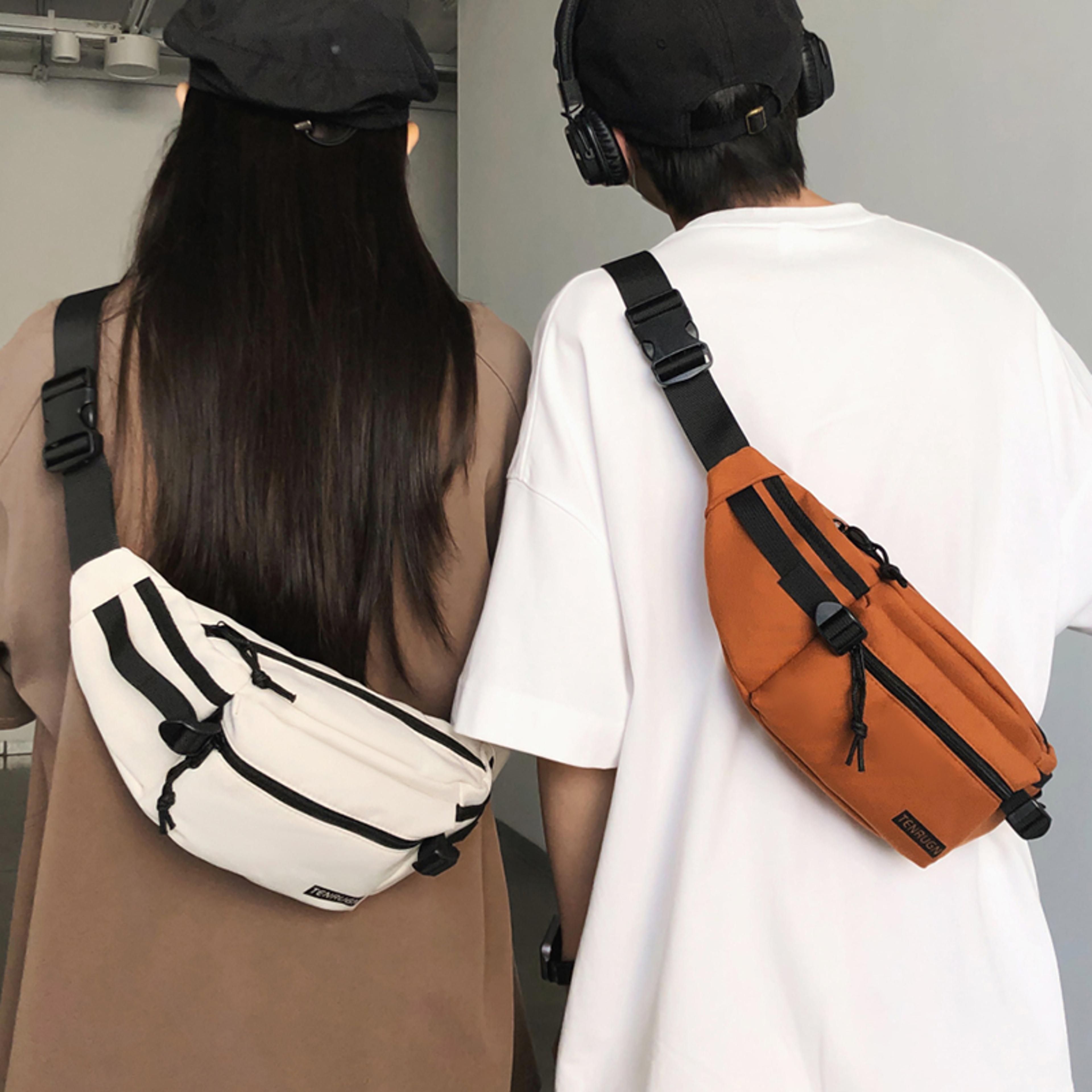 unisex fashionable chest bag for sports & outdoor activities mobile phone & multifunctional waist bag