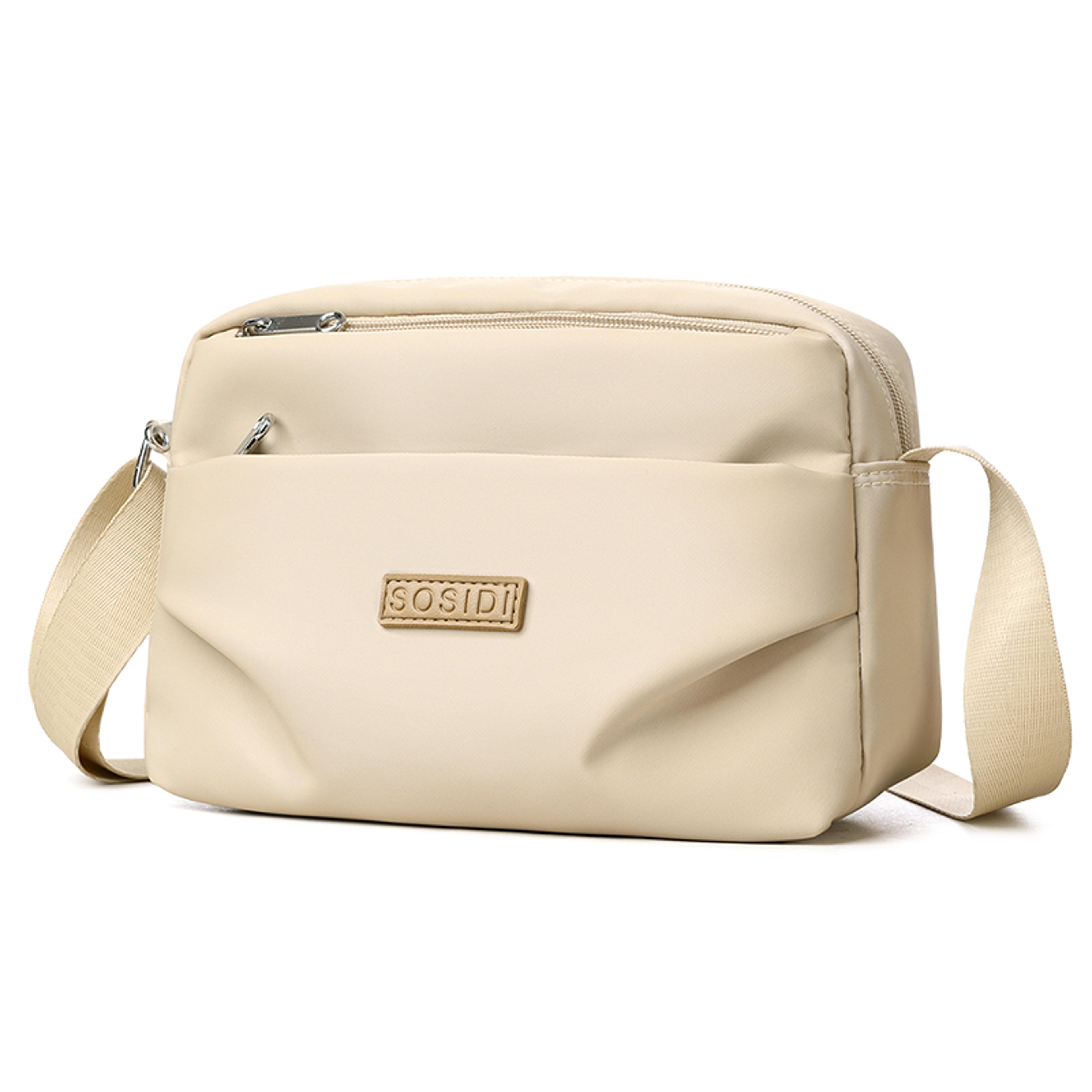 large-capacity womens office backpack waterproof nylon bag with multi compartment design trendy single shoulder bag