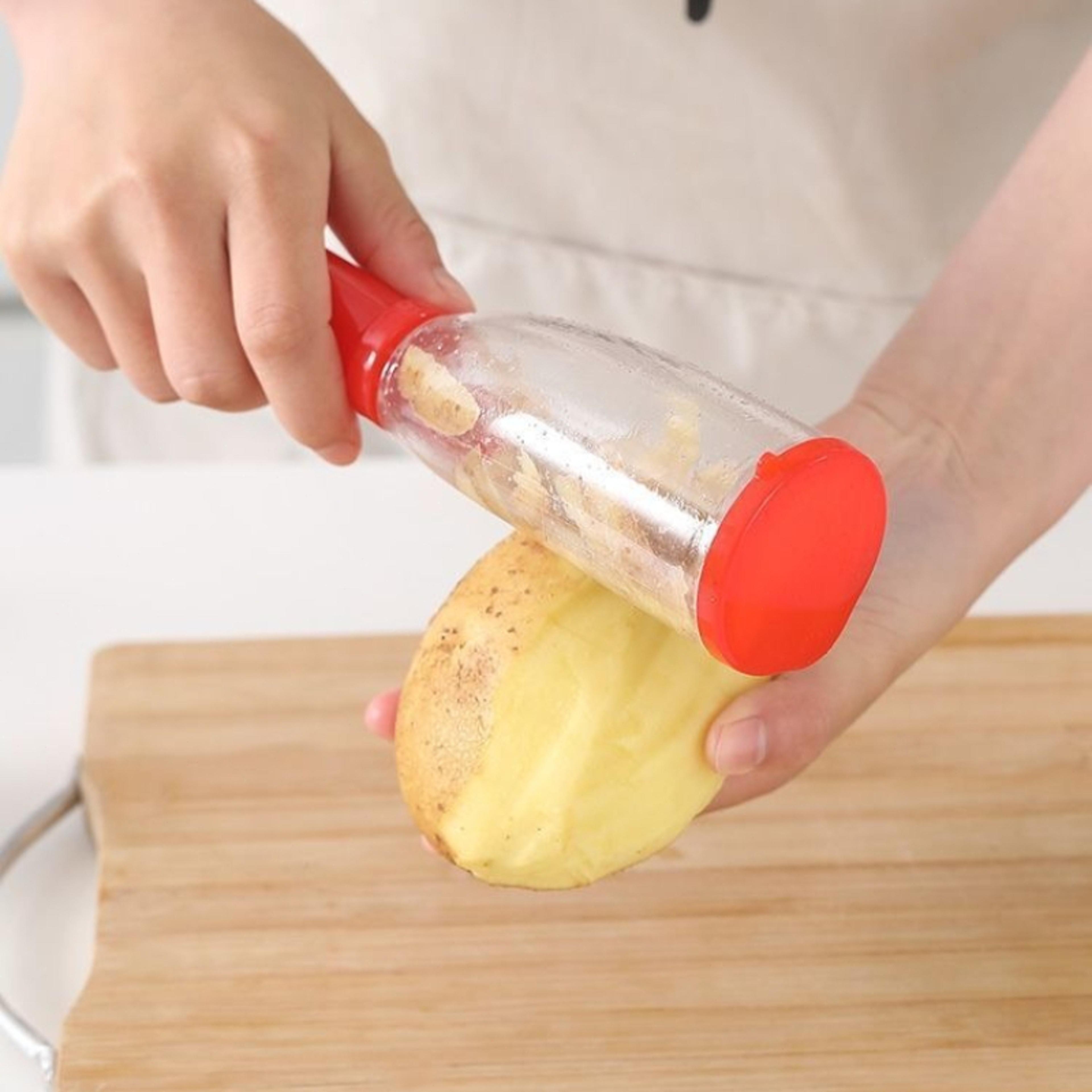 fruit peeler with storage box anti-splash vegetable & fruit peeler for kitchen use