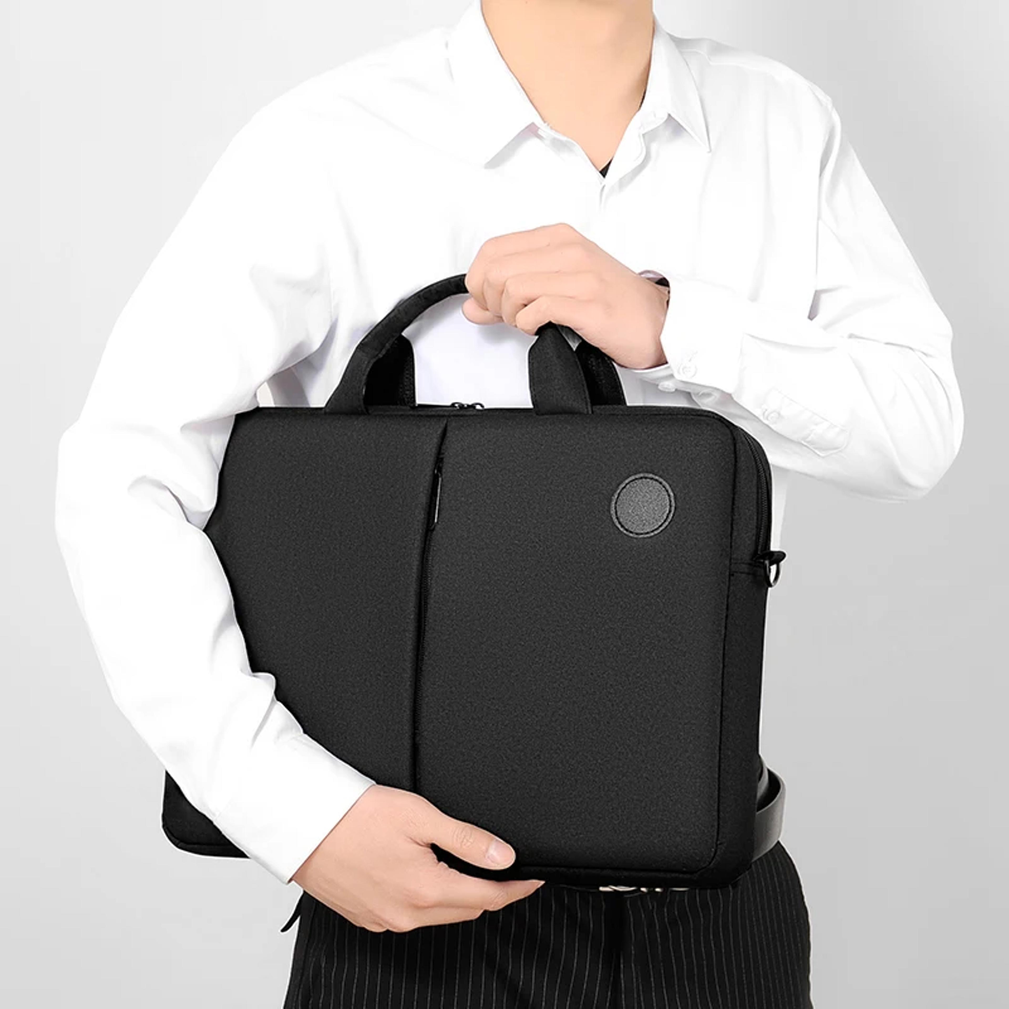 portable waterproof laptop bag for business trip lightweight and protective computer case