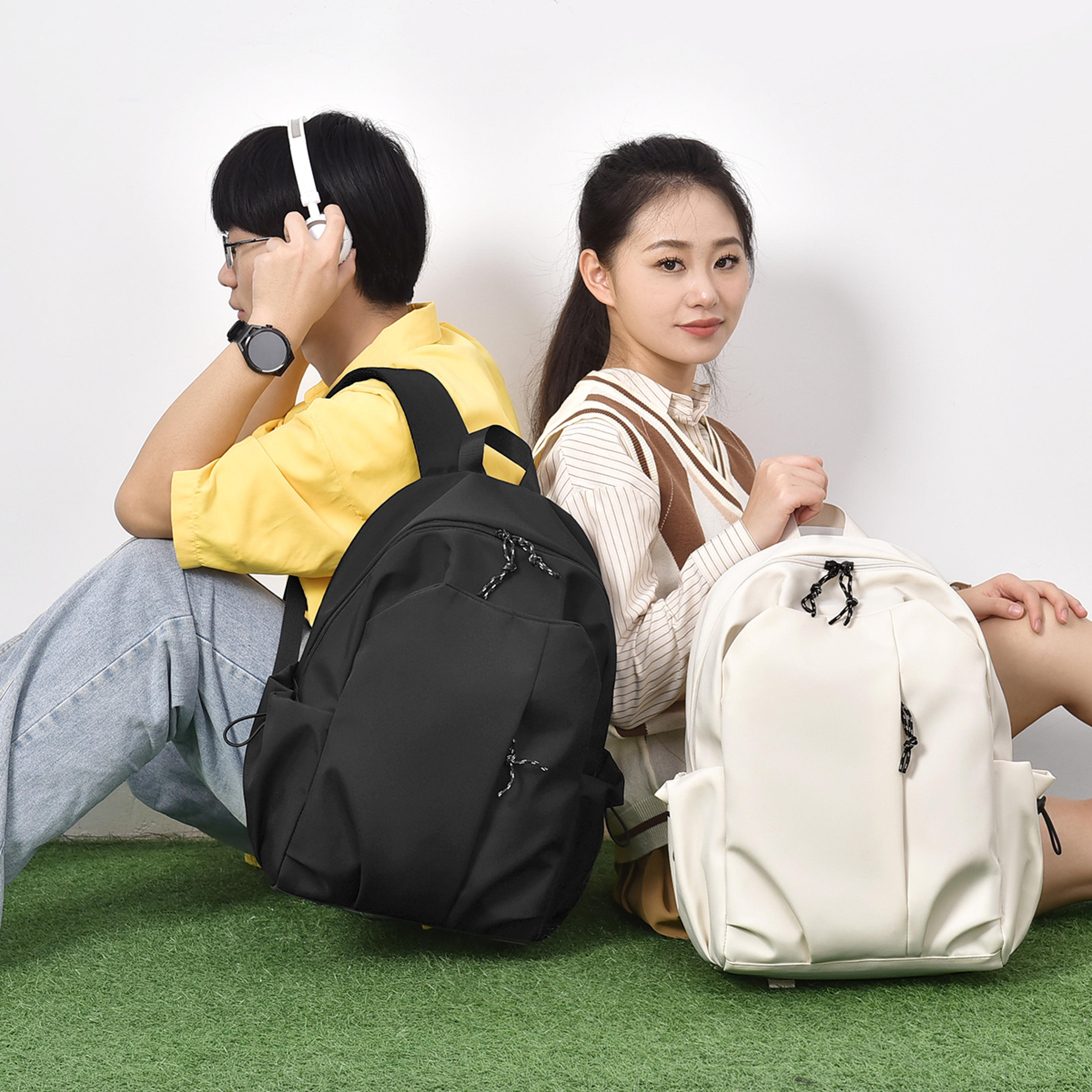 large capacity trendy backpack for high school students fashionable durable and spacious double shoulder bag for boy