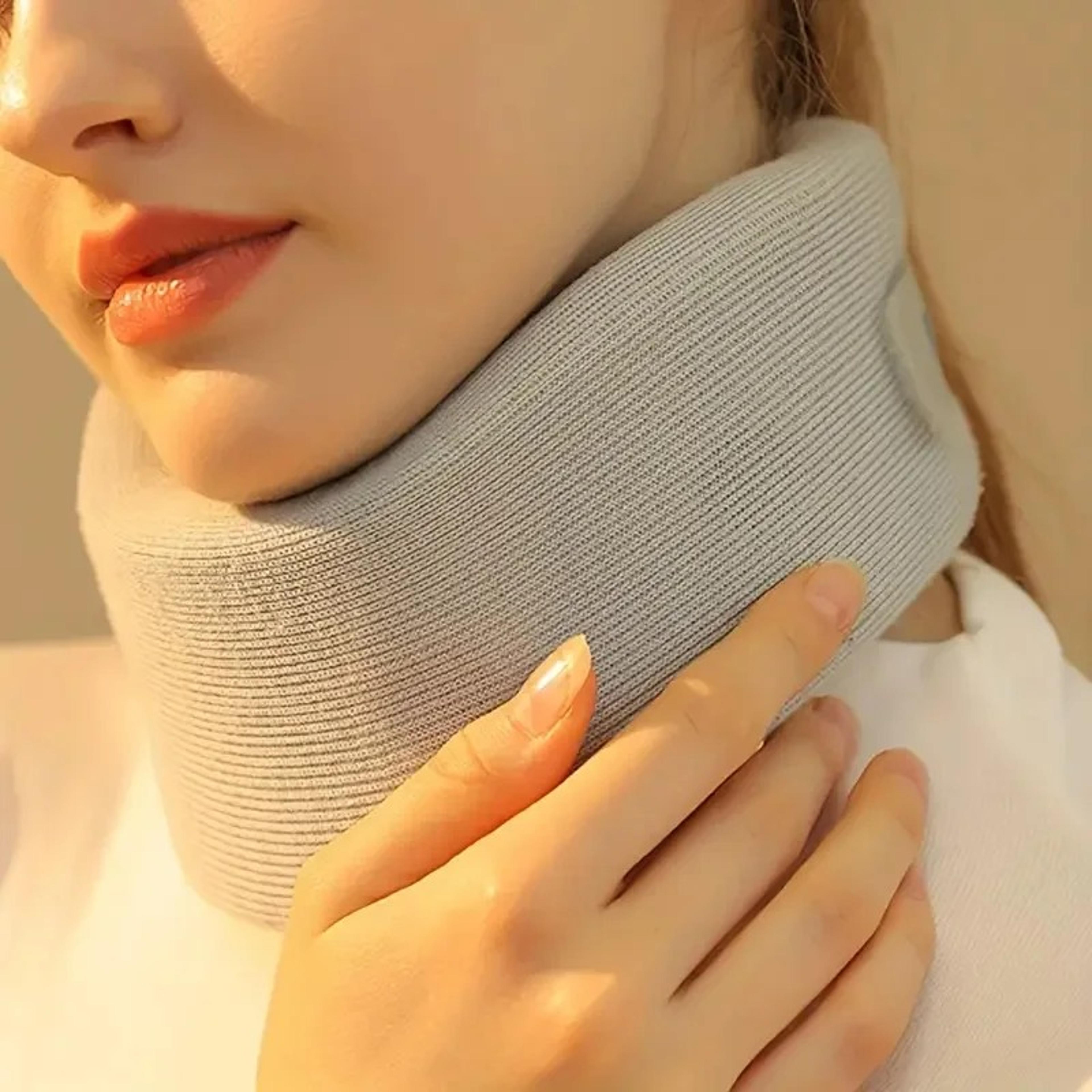 adjustable neck support pillow for sleep relief & neck pain