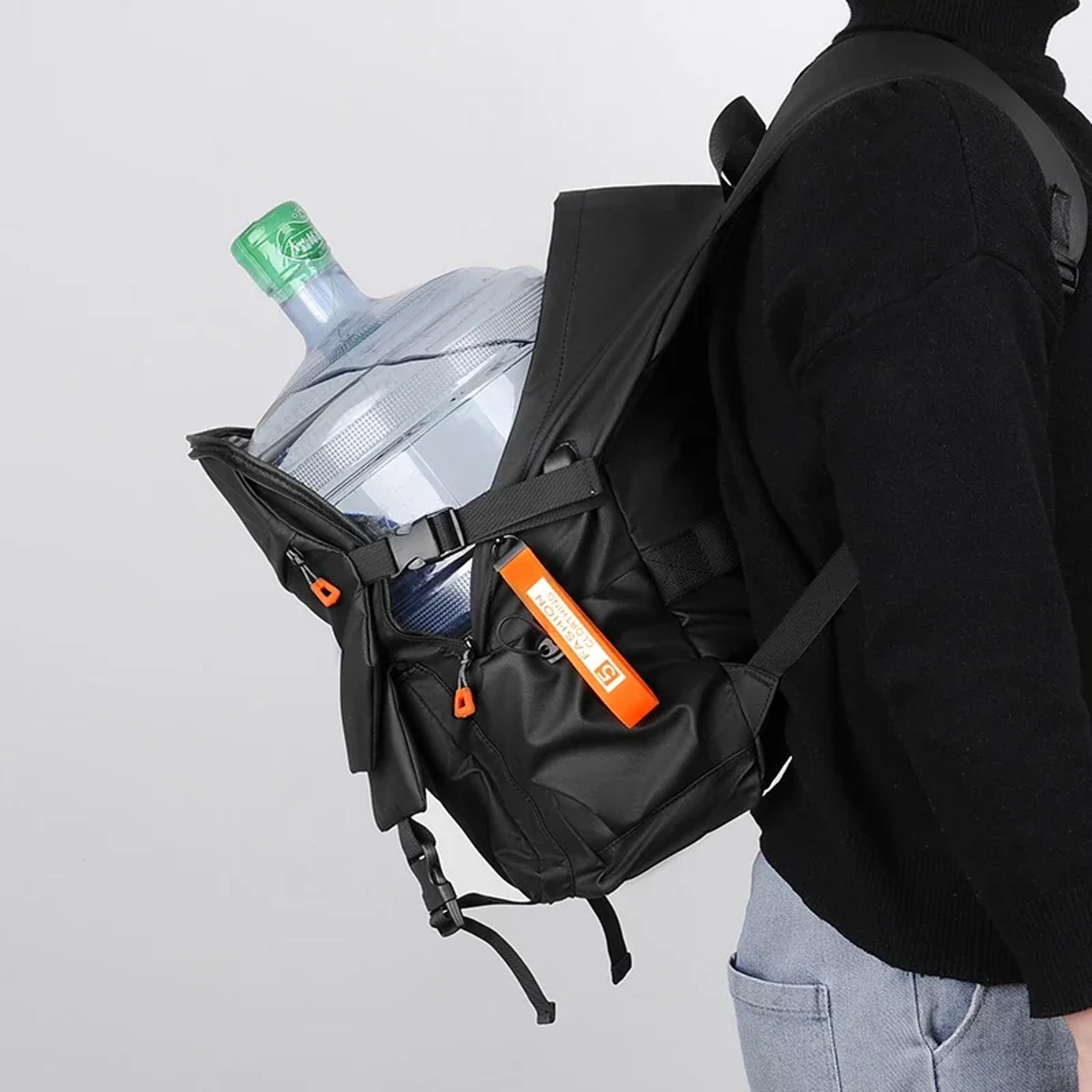 large capacity waterproof laptop backpack with usb charging