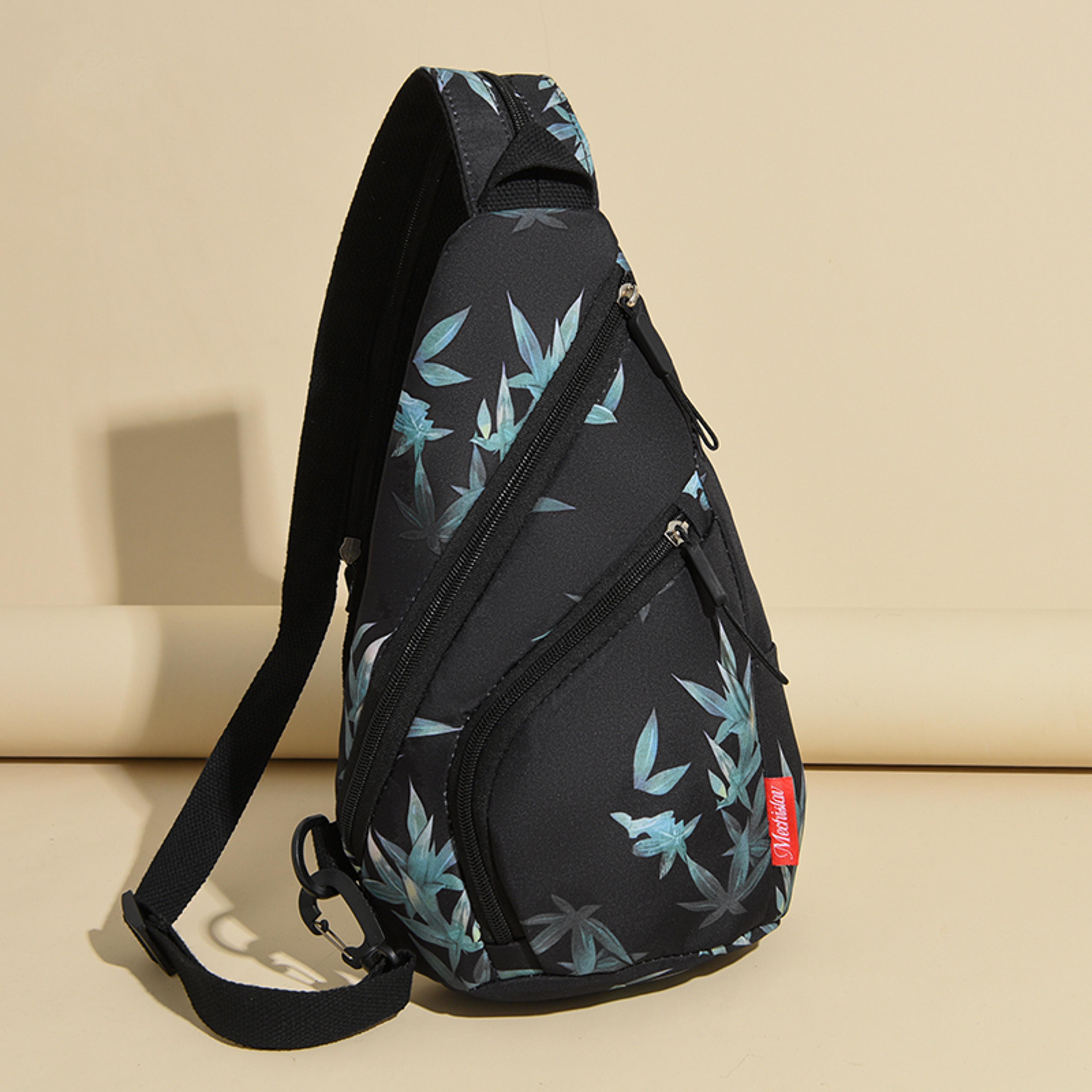 waterproof chest bag for women large capacity sling bag & crossbody travel backpack for sports and leisure