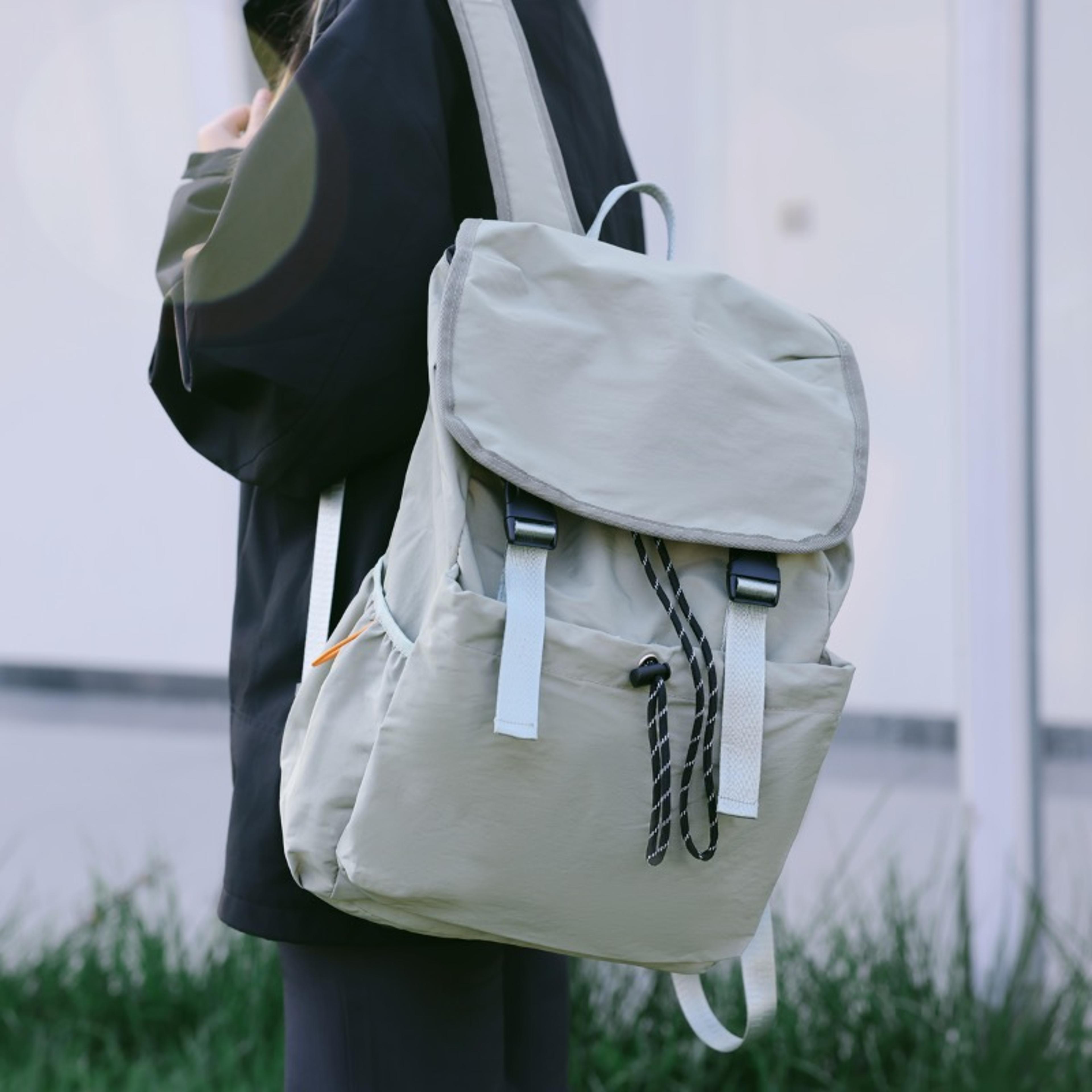 urbanlite drawstring backpack lightweight hiking college travel laptop bag