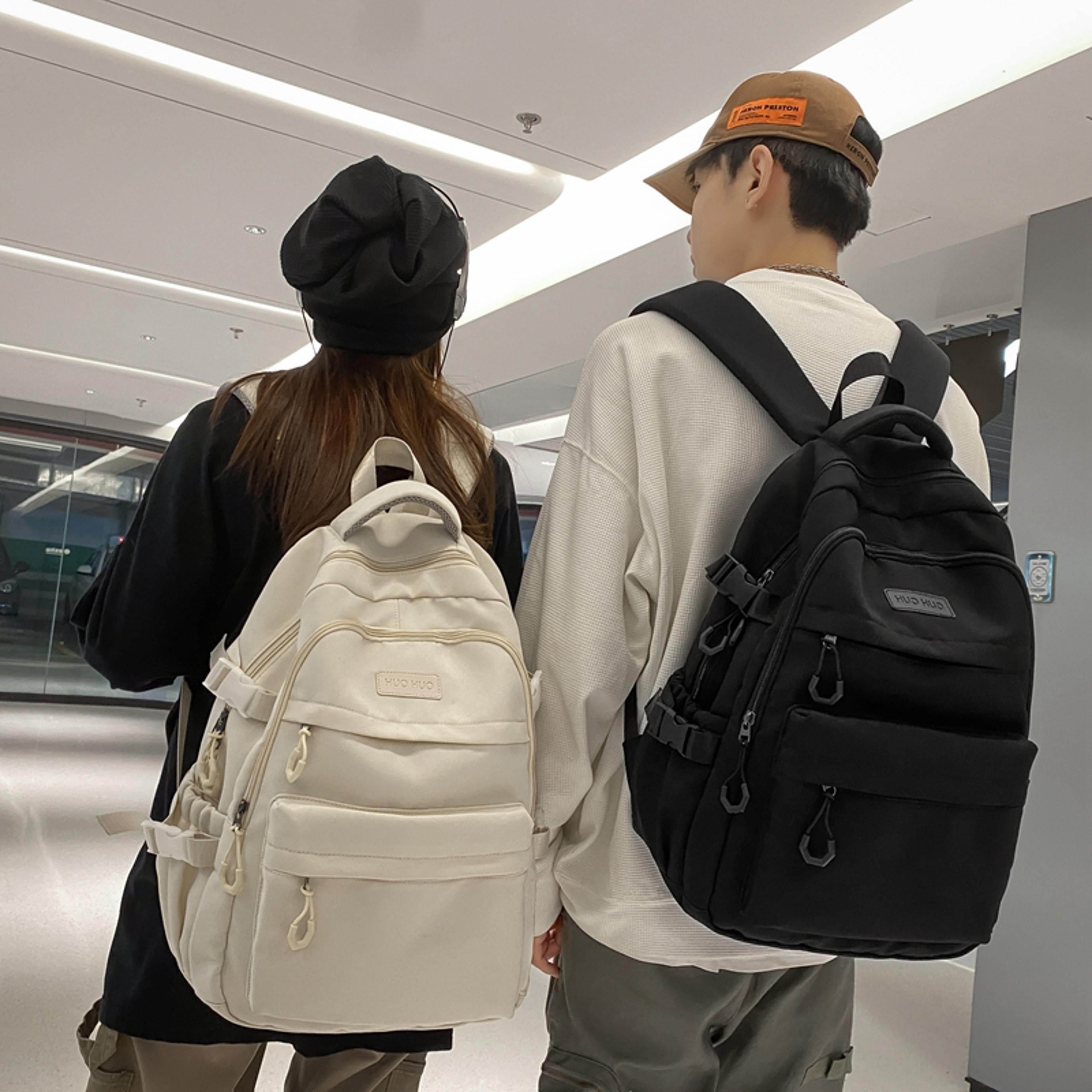 multi layer stylish large capacity travel backpack for couples