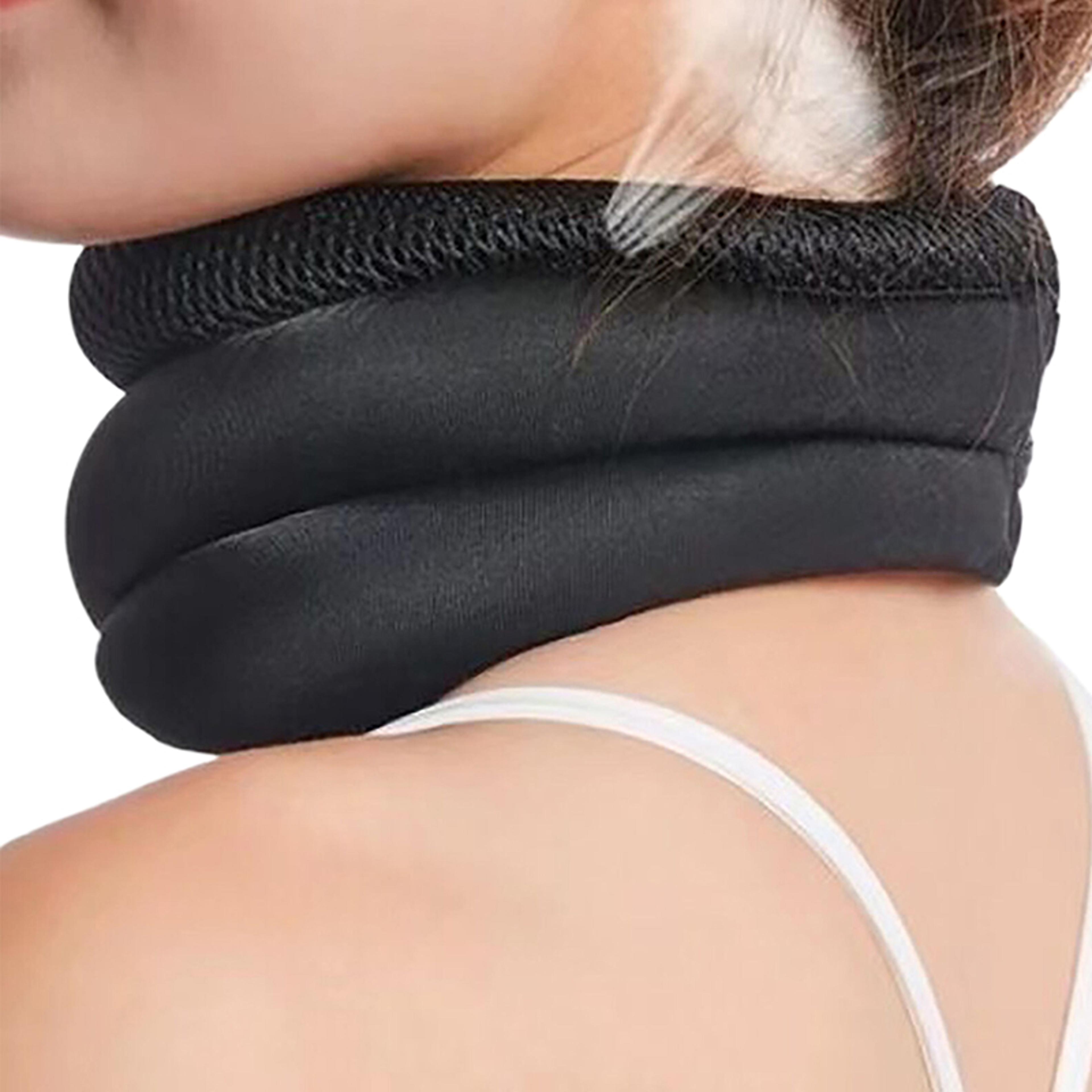 universal cervical neck support brace anti snoring & pain relief for neck & shoulders