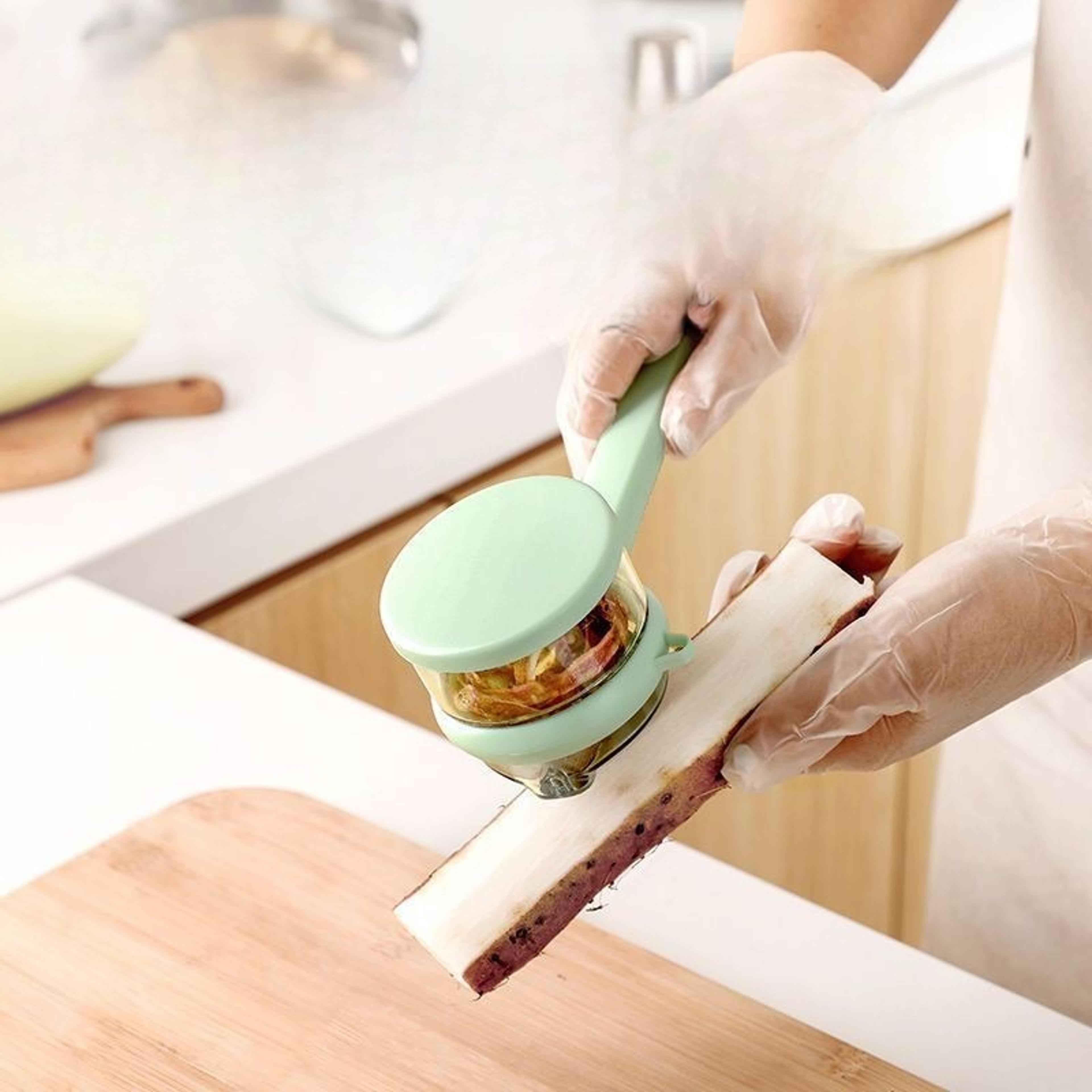 multifunction kitchen peeler with container potato fruit vegetable slicer tool