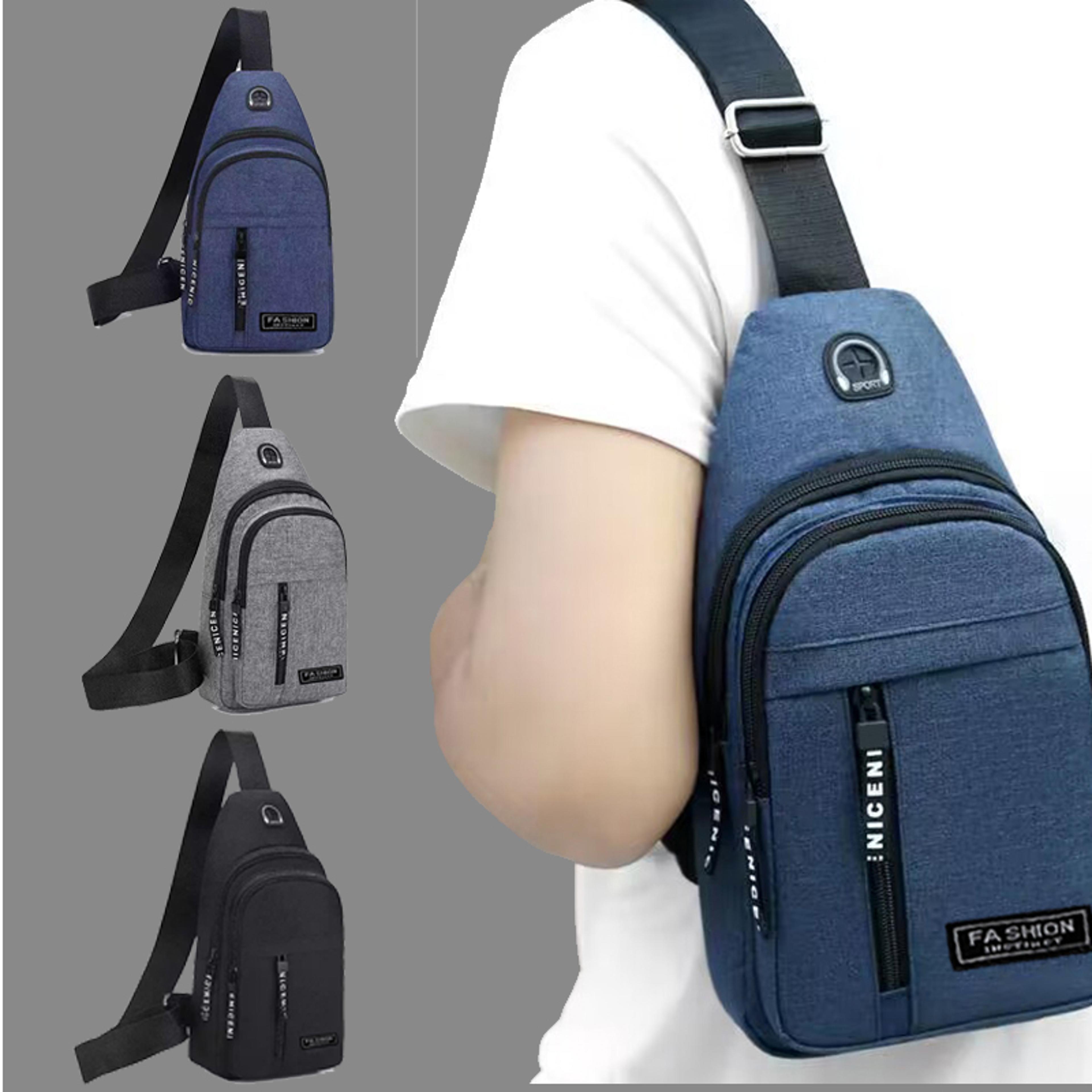 unisex sling bag lightweight crossbody shoulder backpack and waterproof travel chest pack for sports and outdoors
