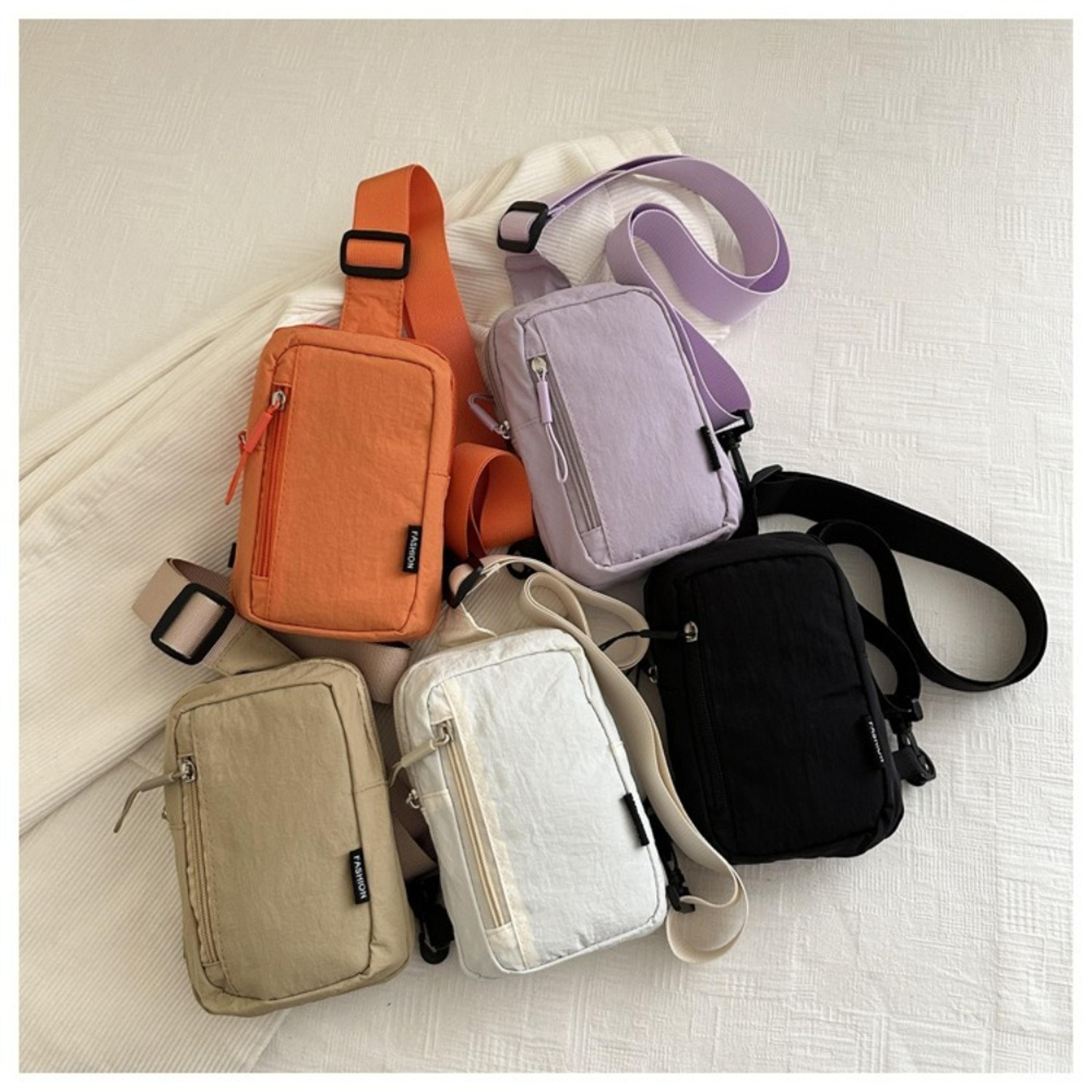 urban versatile crossbody chest bag lightweight travel sling & outdoor sports waist pack