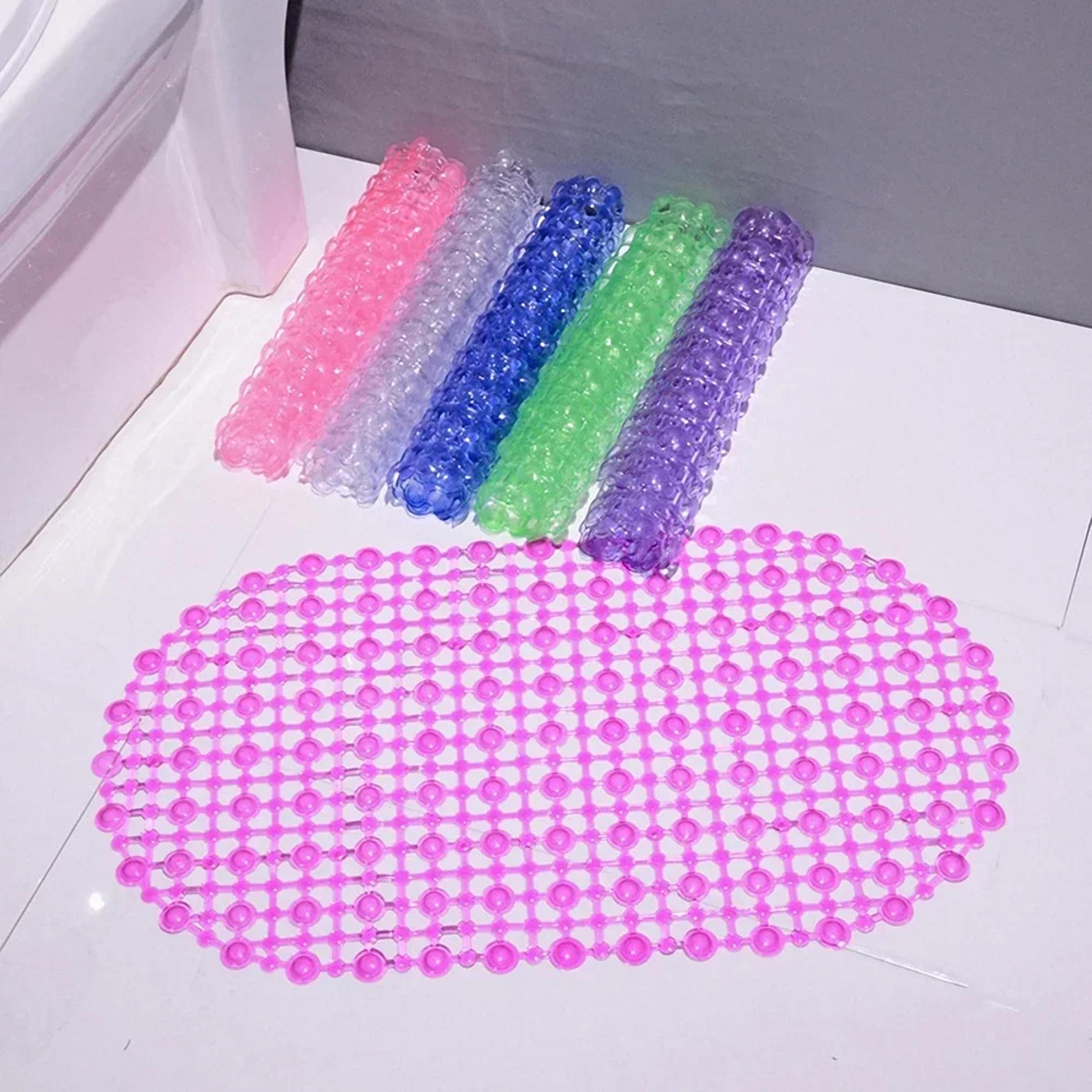 ultimate non slip shower mat with massaging suction cups premium anti skid bath mat for safety and comfort