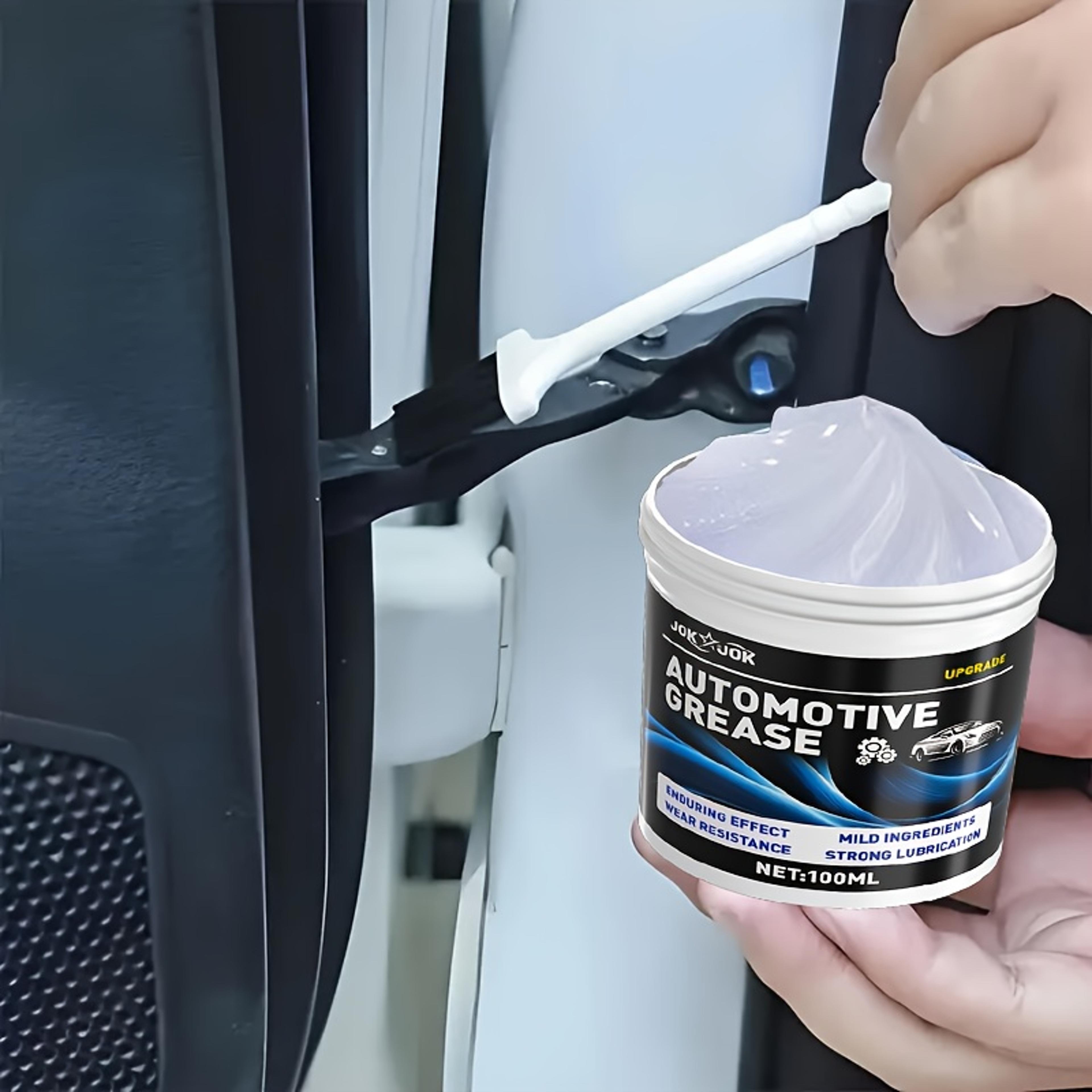 high performance multi purpose white grease for car doors & window adjusters heavy duty non stick lubricant